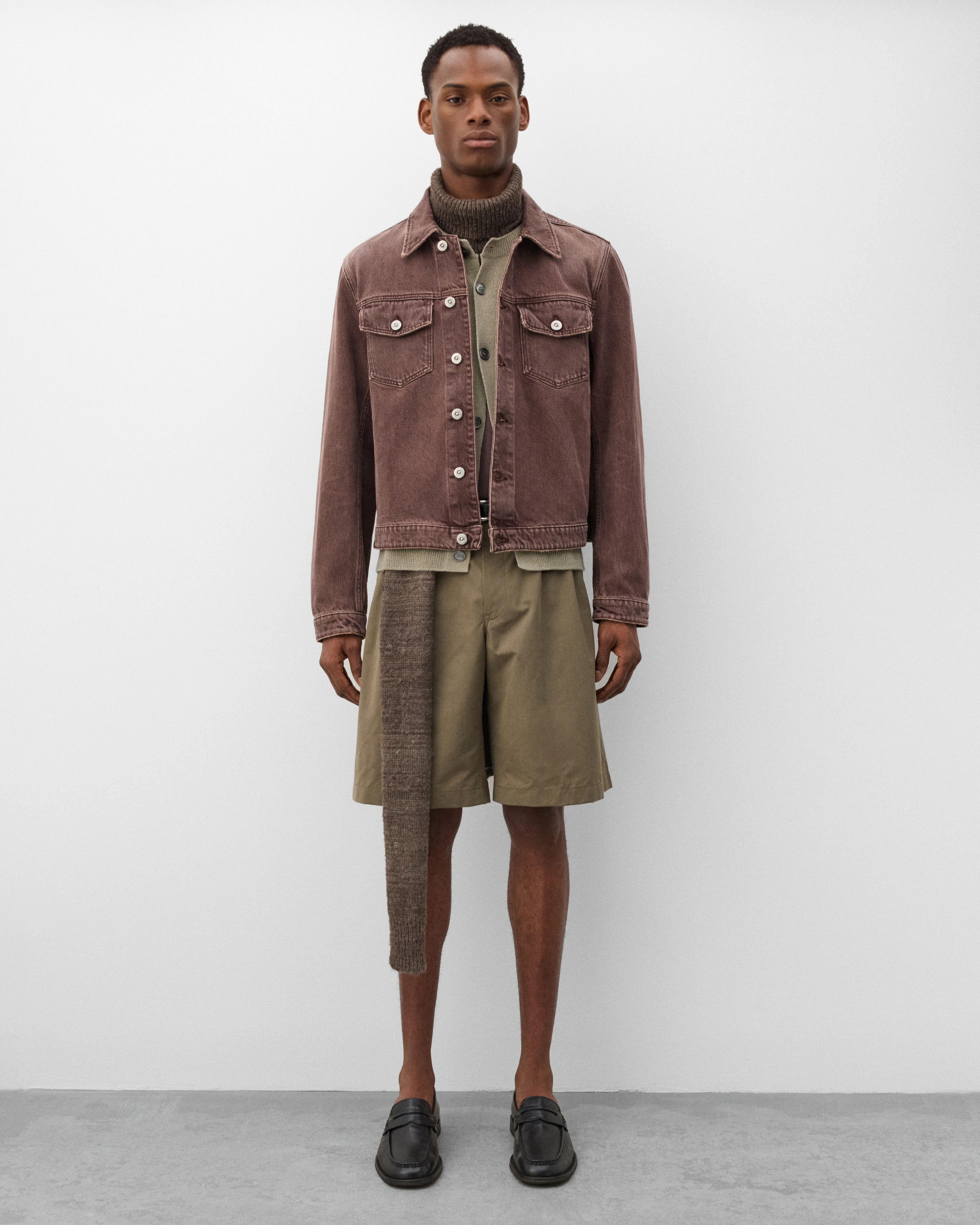 Our Legacy - Men's Origin Jacket - (Overdyed Choco Melon) - Image 6