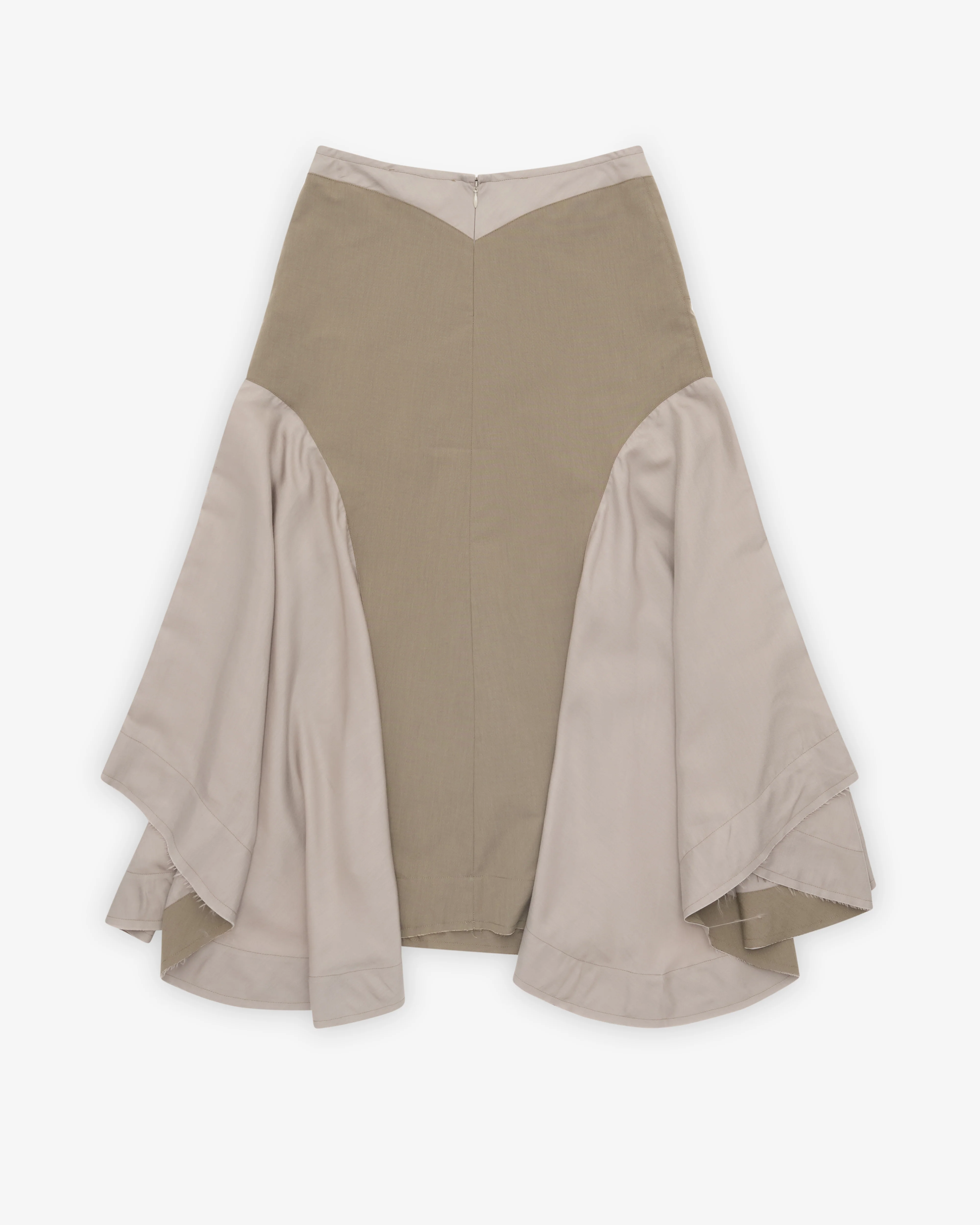 Our Legacy - Women's Petti Skirt - (Dry Thyme Shade Cotton) - Image 2