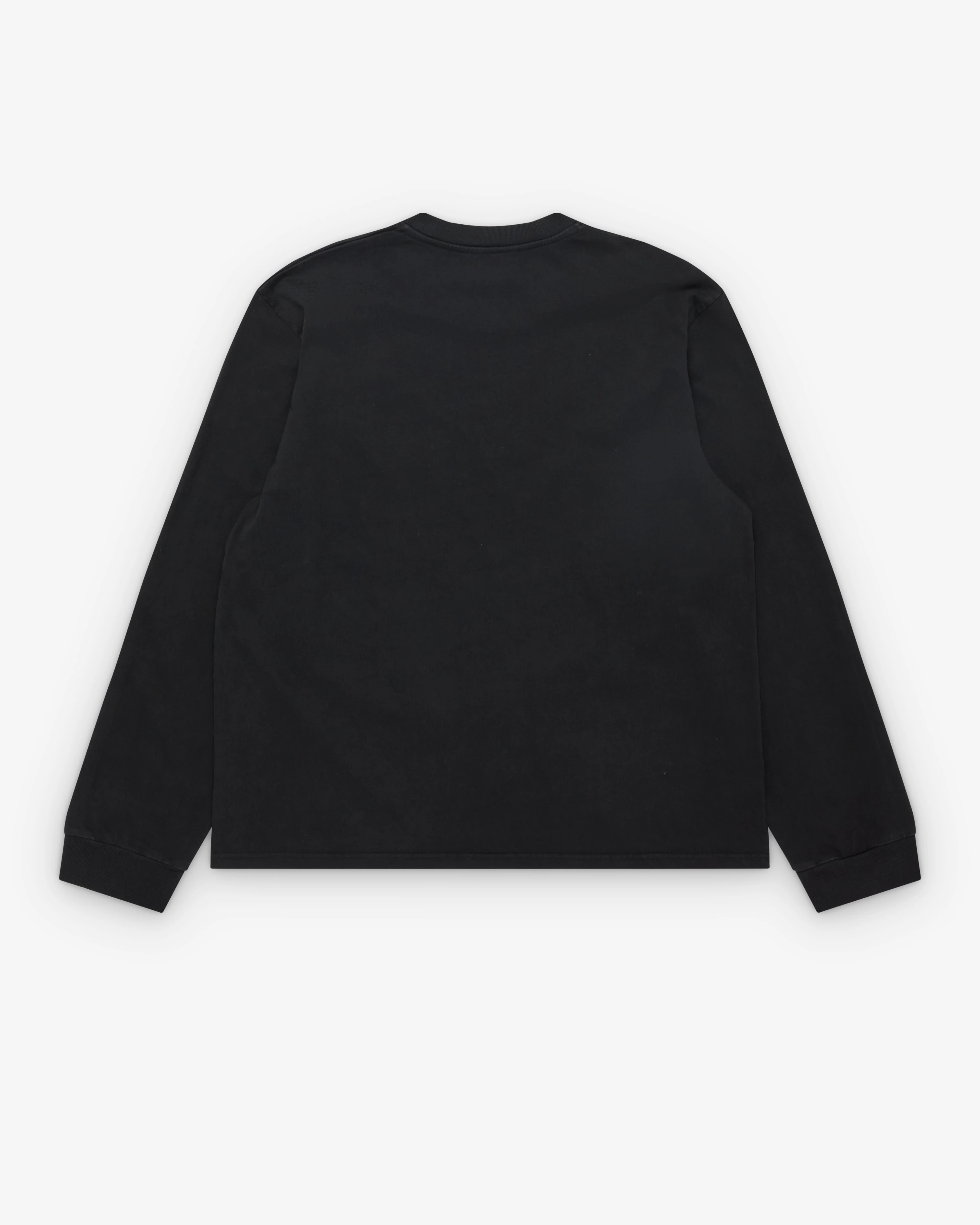 Our Legacy Work Shop - Men's Timberland Pocket Longsleeve - (Washed Black) - Image 2