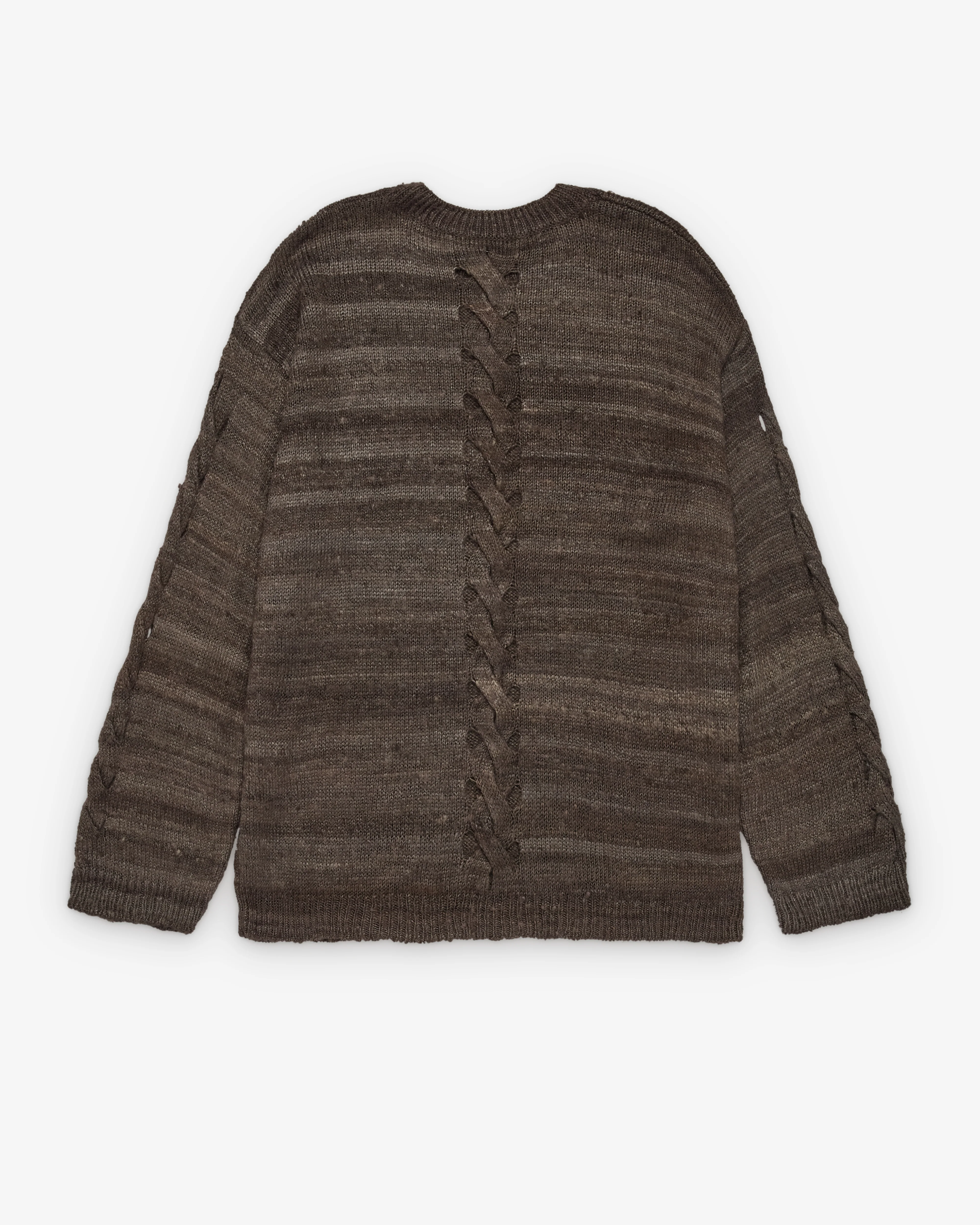 Our Legacy - Men's Popover Roundneck - (Wathered Earth Handspun Silk) - Image 2