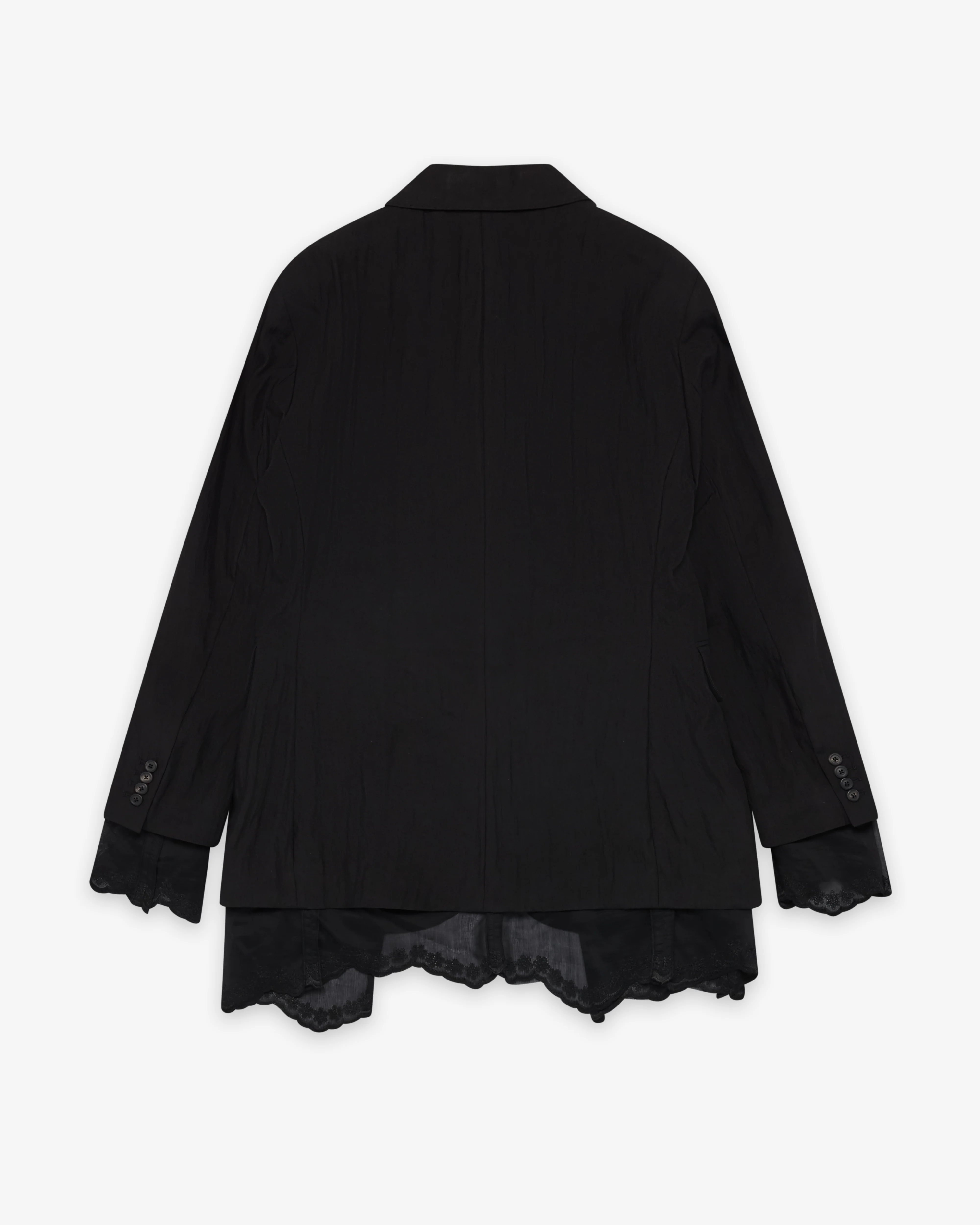 Our Legacy - Women's Reversible Drip Blazer - (Soot Black Techflax) - Image 2
