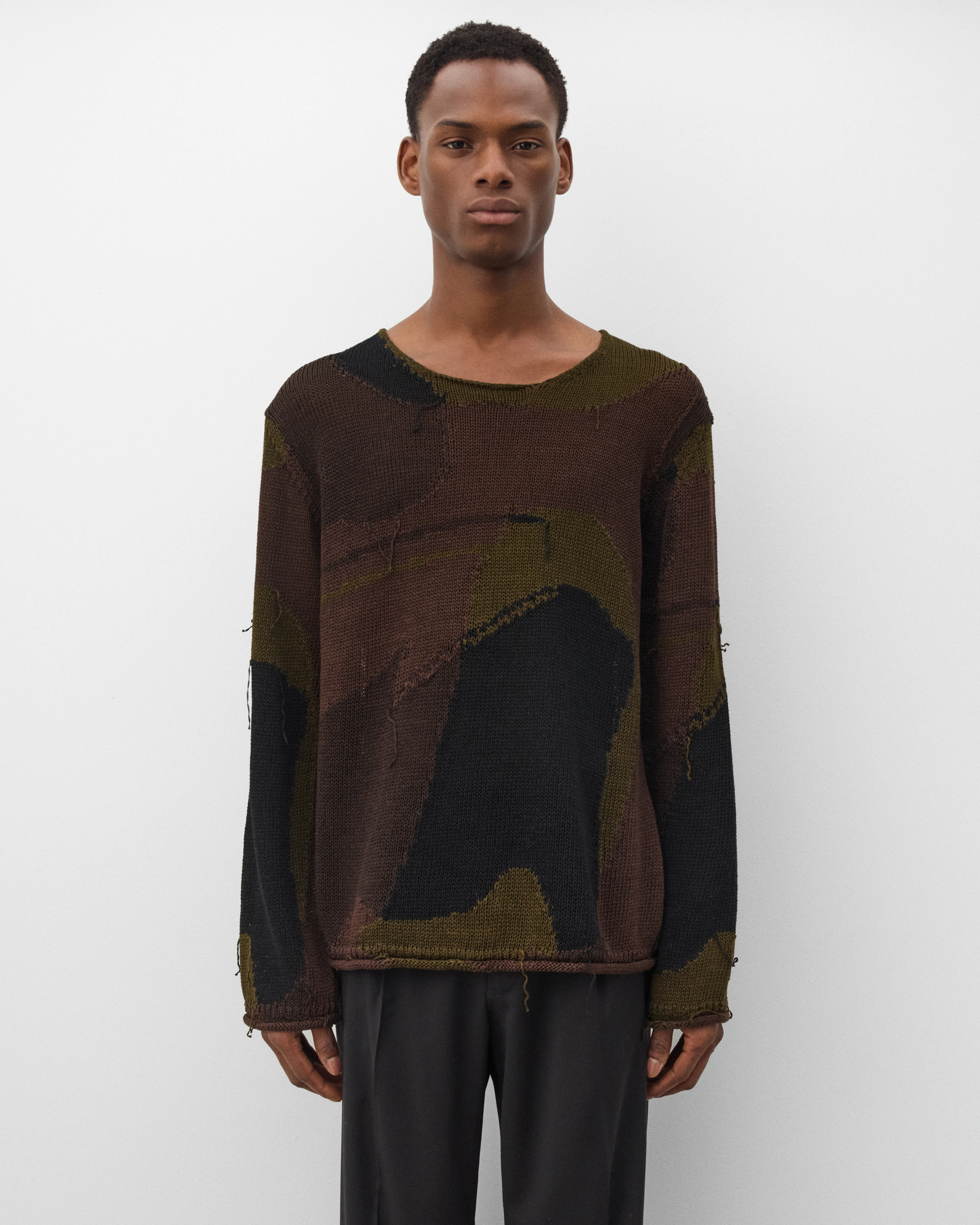Our Legacy - Men's Rigid Popover - (Camo Cotton) - Image 3