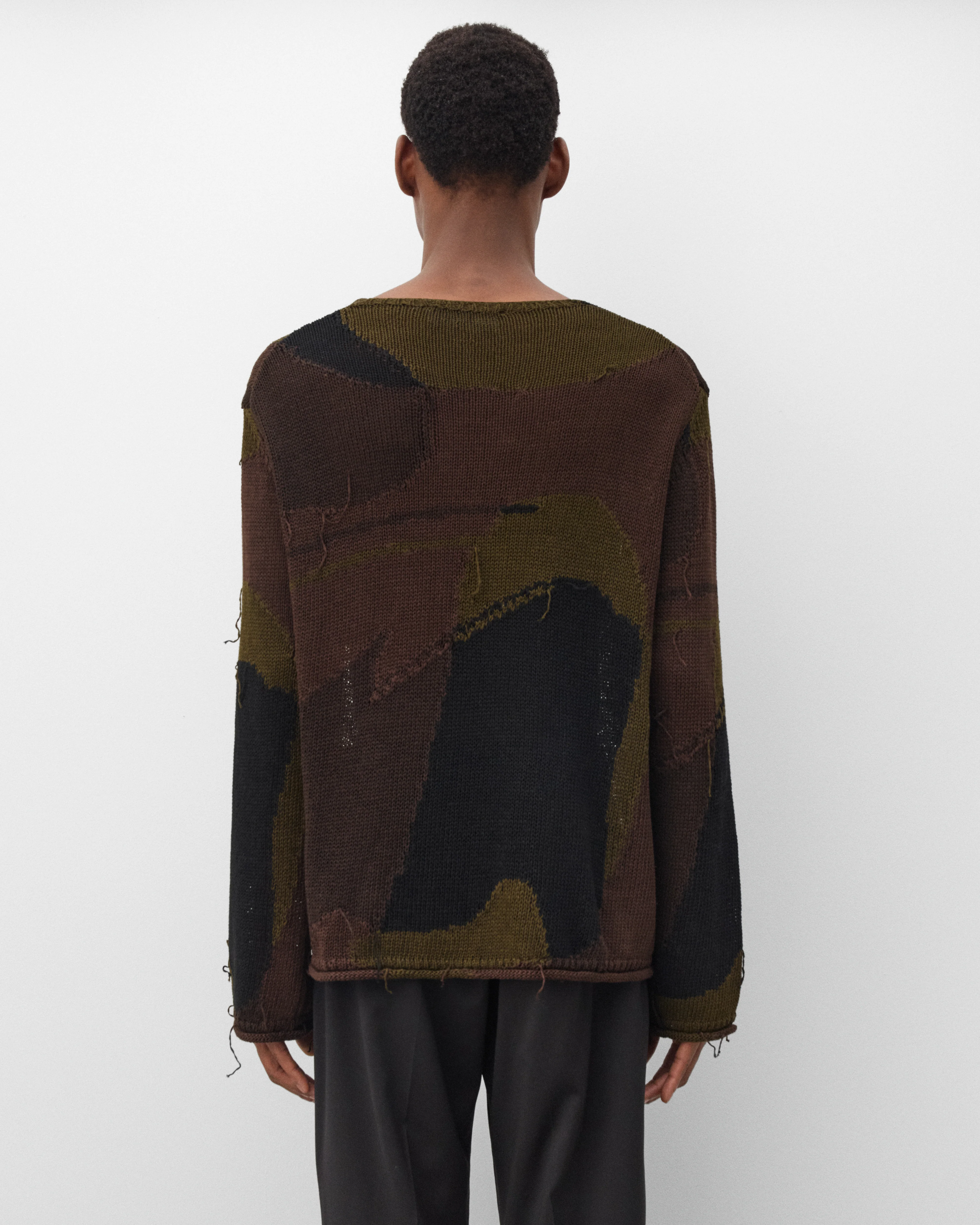 Our Legacy - Men's Rigid Popover - (Camo Cotton) - Image 5