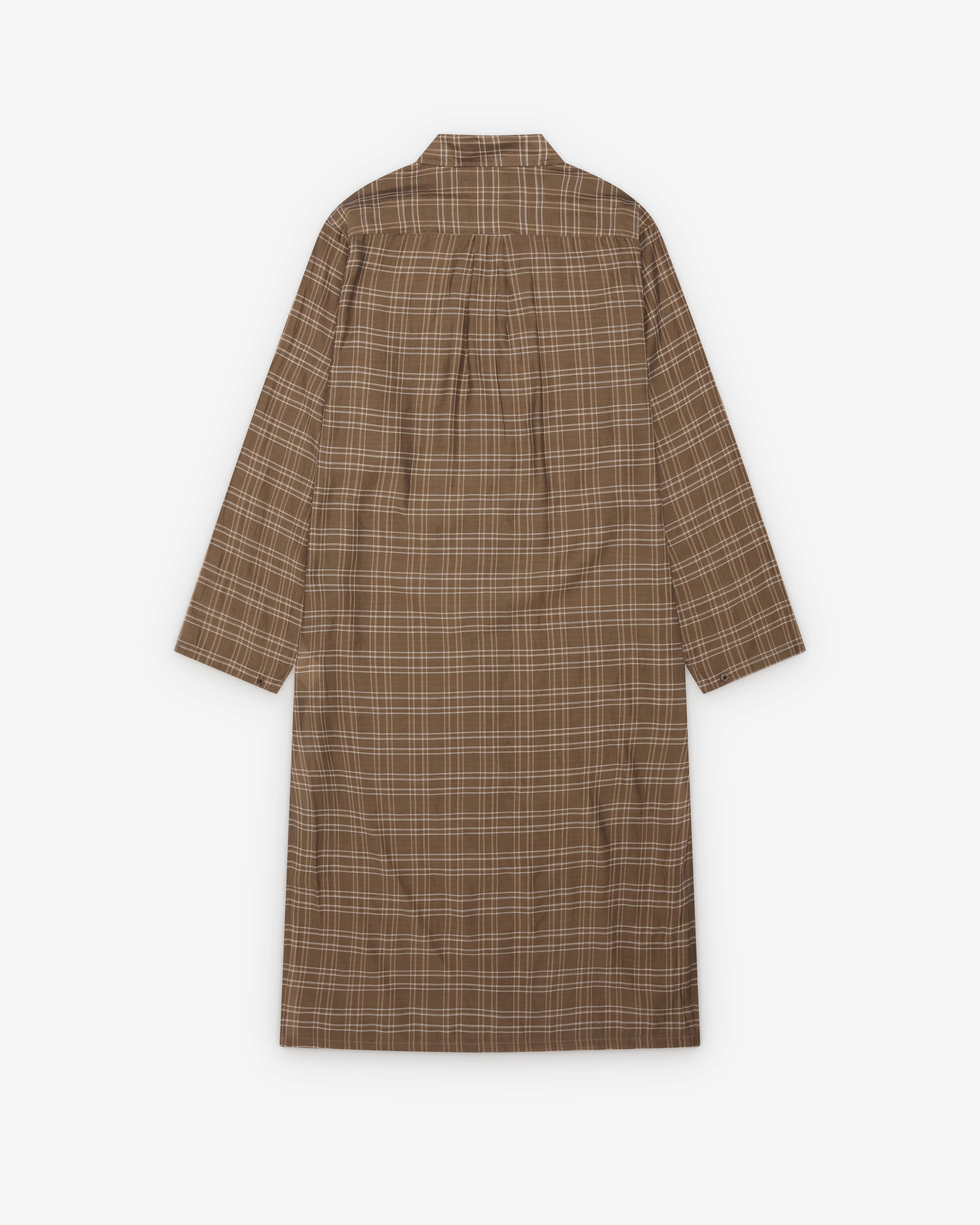 Our Legacy - Men's Strand Shirt - (Walnut Grid) - Image 2