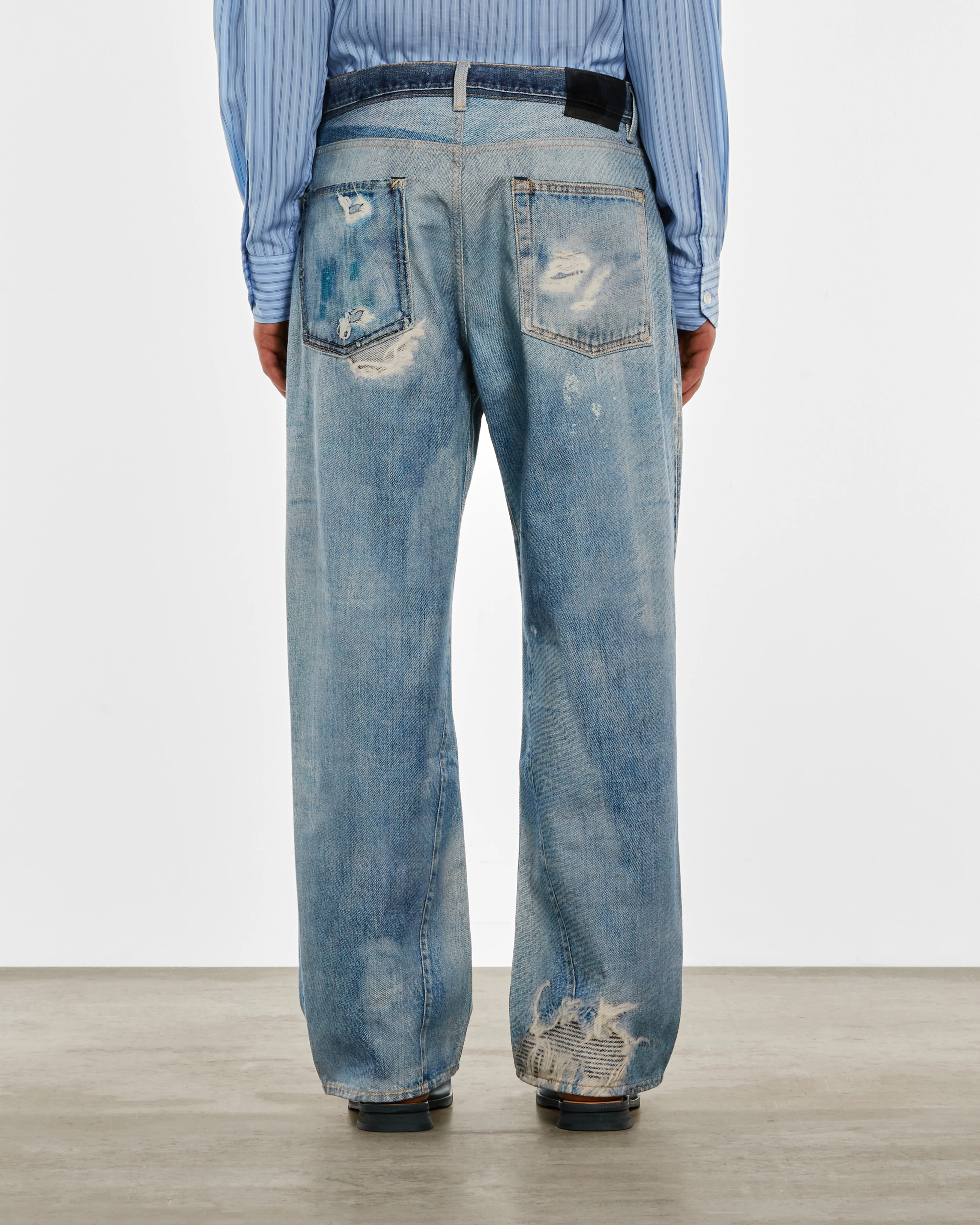 Our Legacy - Men's Third Cut - (Digital Denim Print) - Image 4