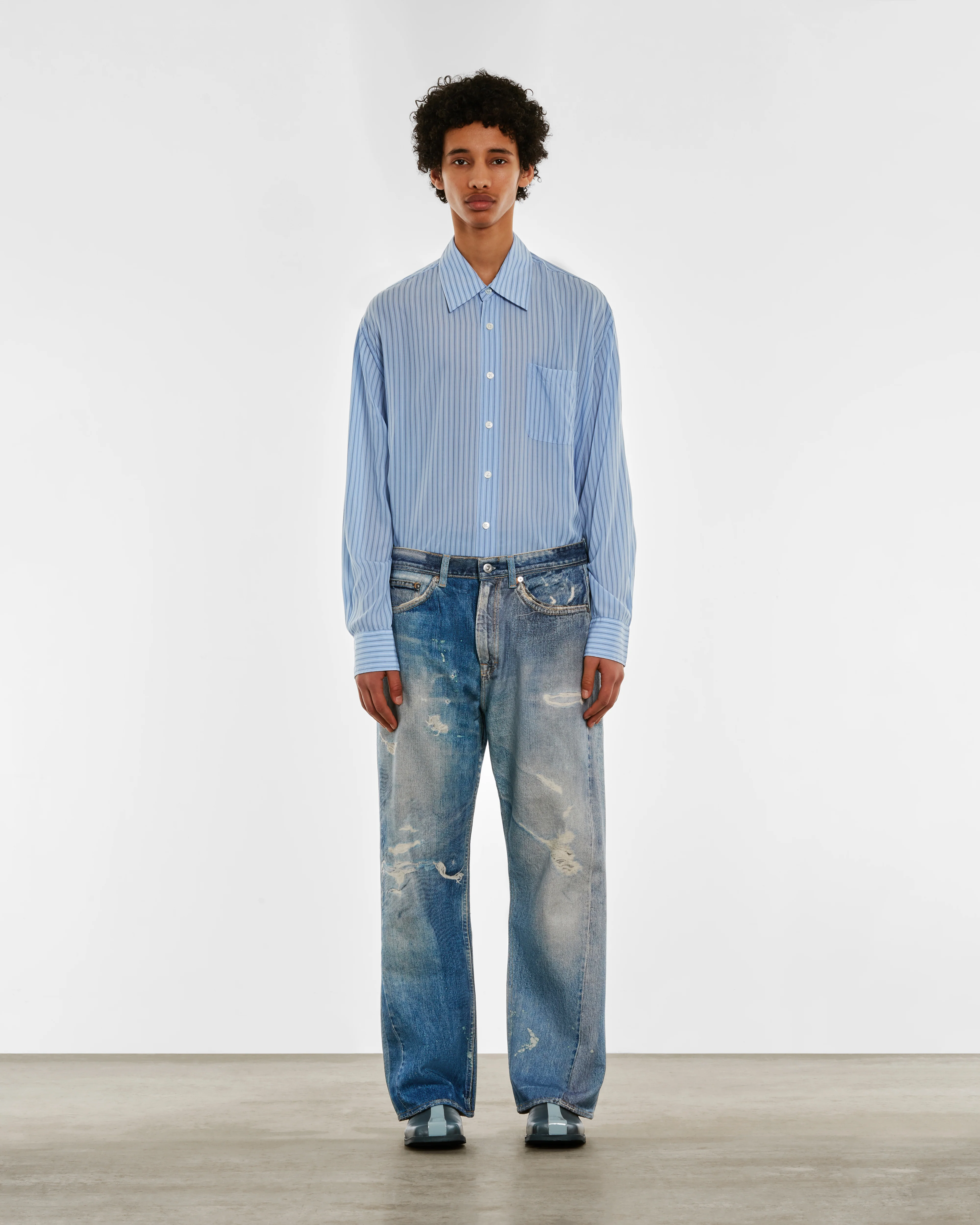 Our Legacy - Men's Third Cut - (Digital Denim Print) - Image 5