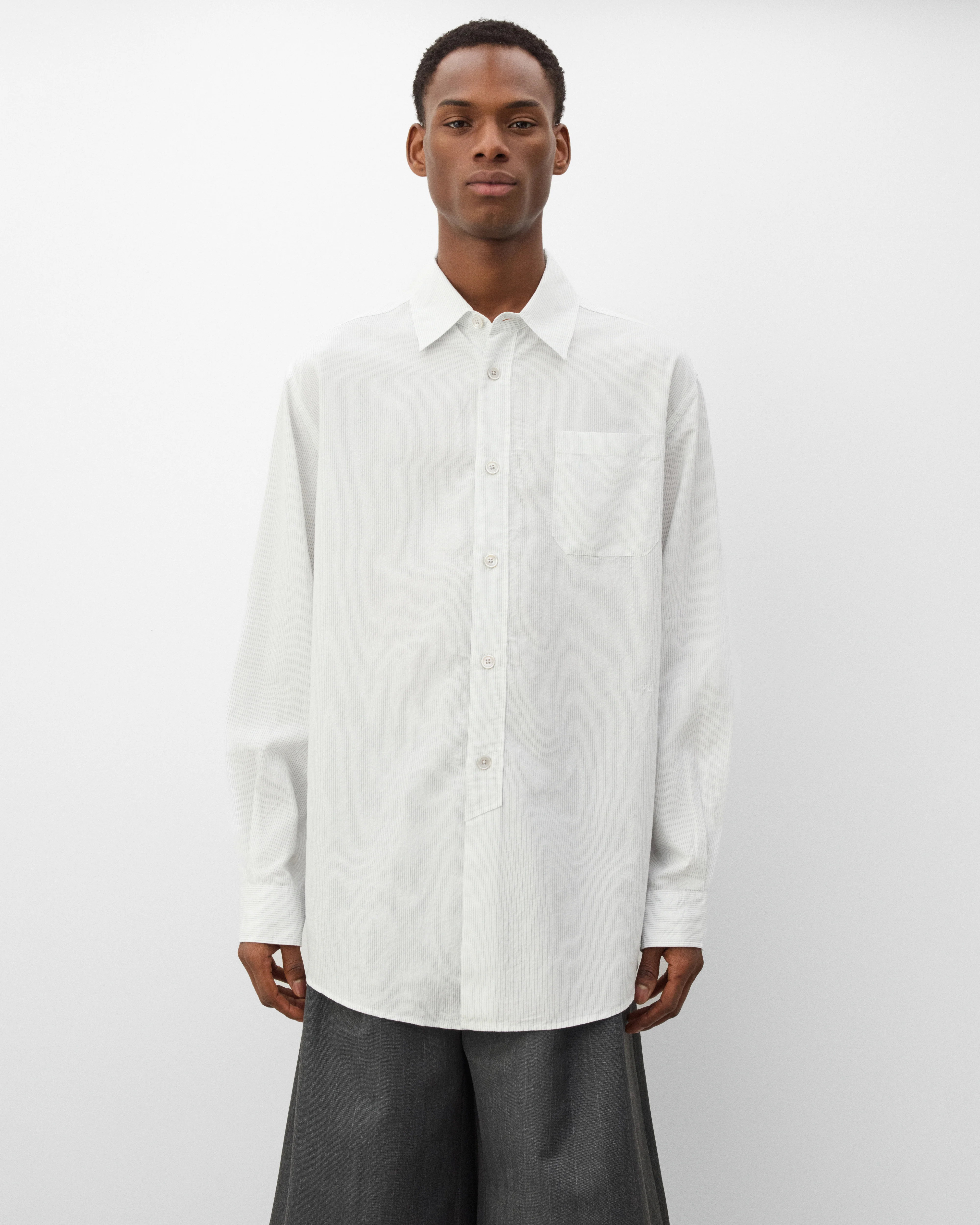 Our Legacy - Men's Vast Shirt - (Midnight) - Image 3