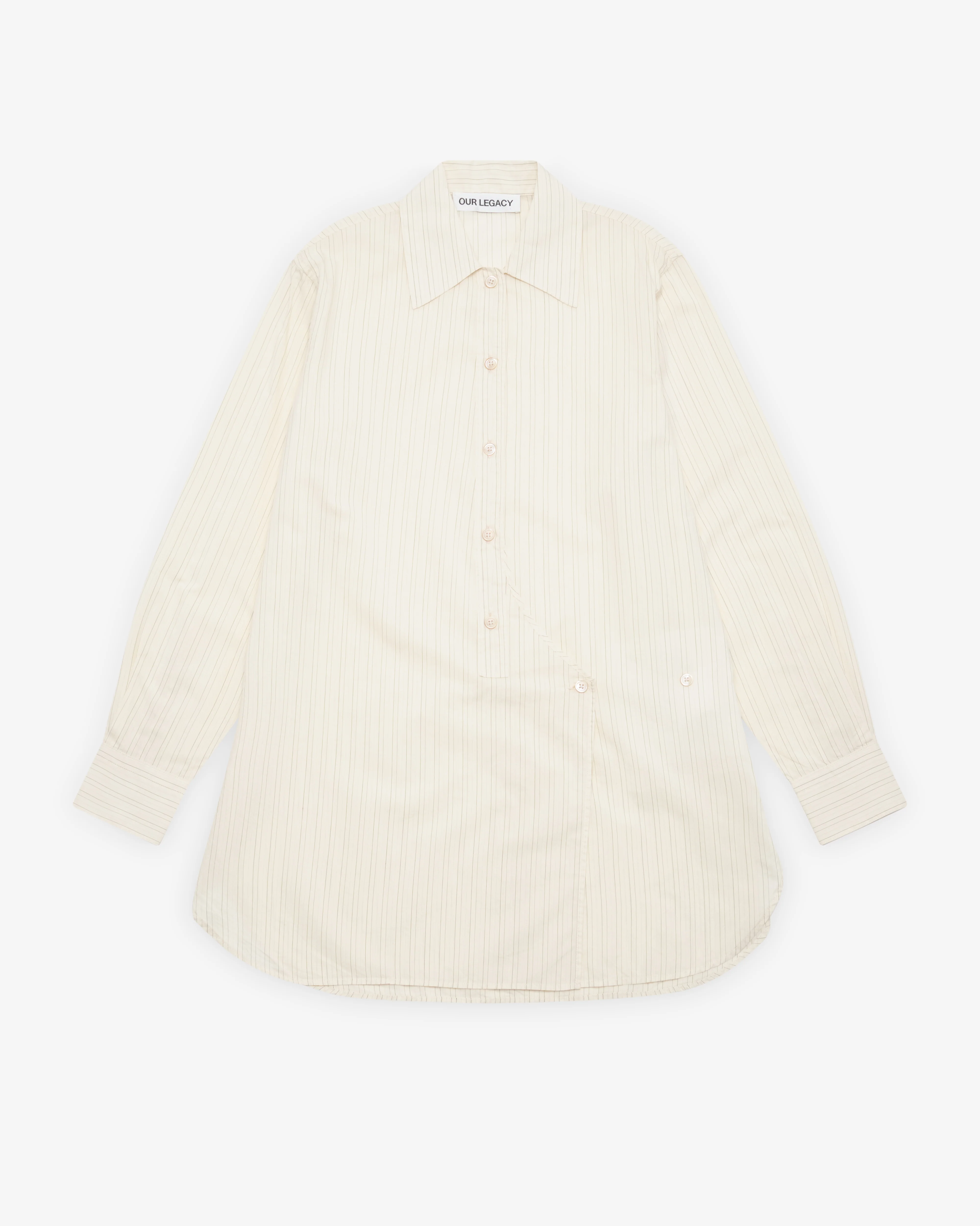 Our Legacy - Women's Wave Shirt - (Penstripe)