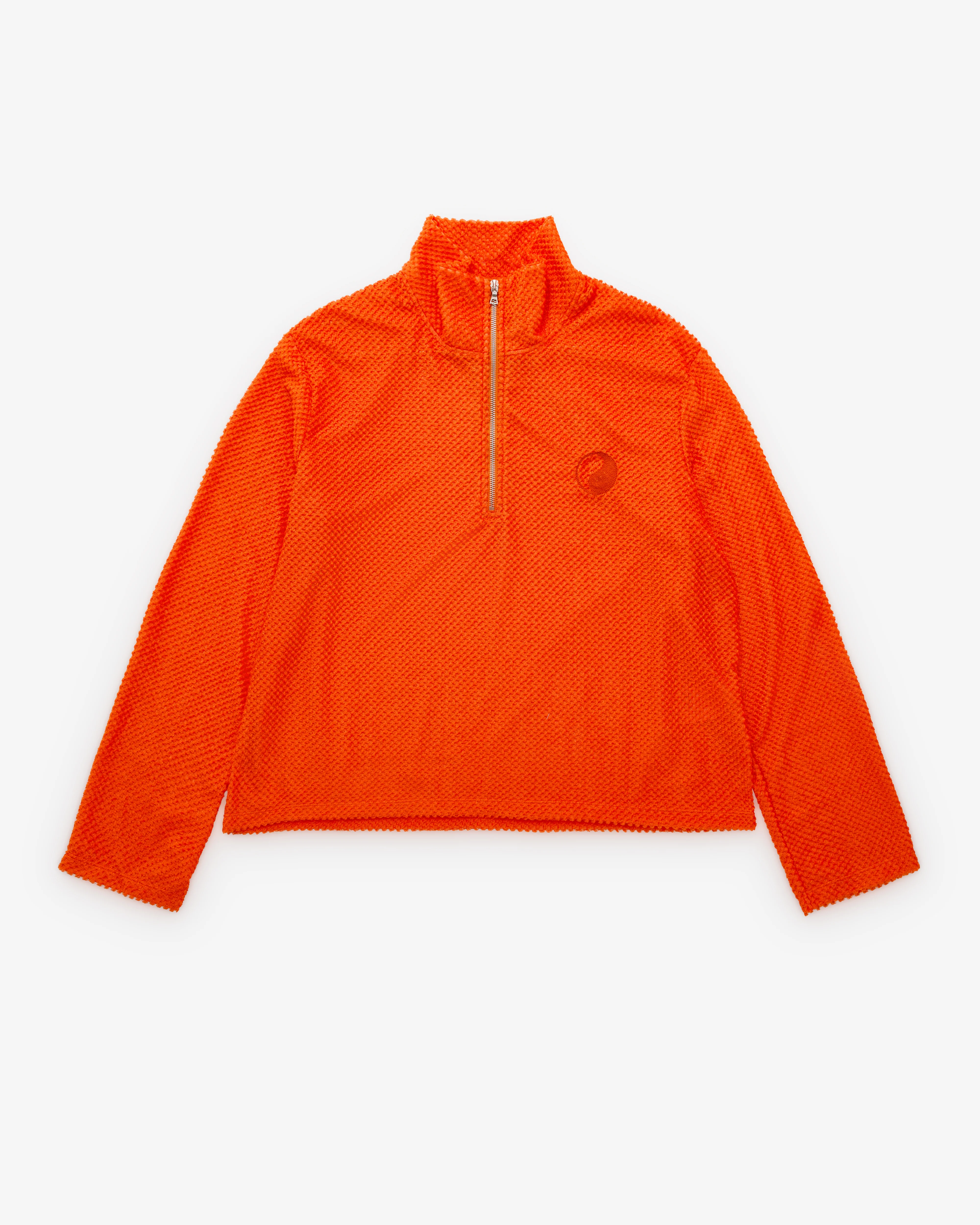 Our Legacy WORK SHOP - Men's Sports Half Zip Jacket - (Orange)