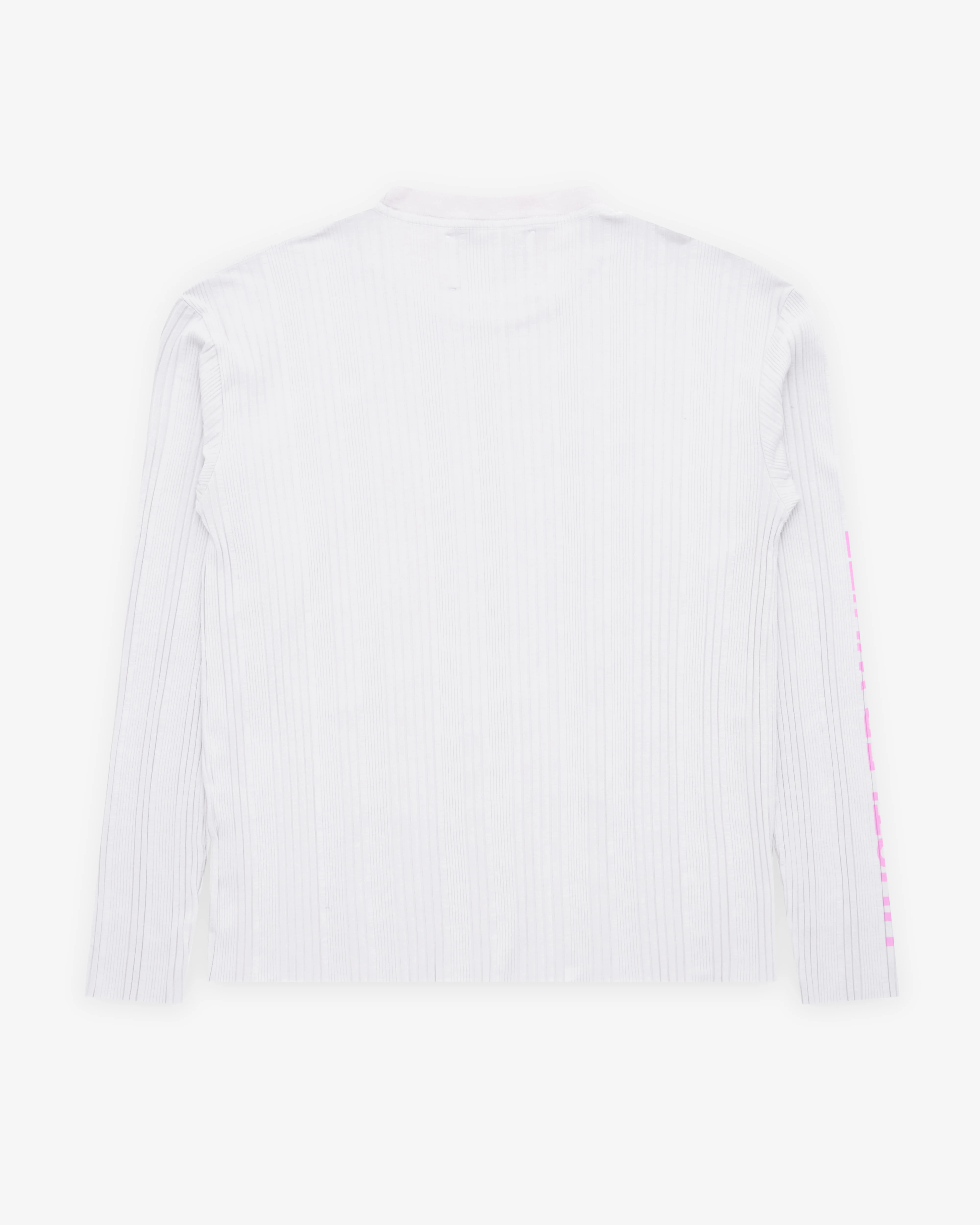 Paly - Men's Hustler Long Sleeve Tee - (White) - Image 2