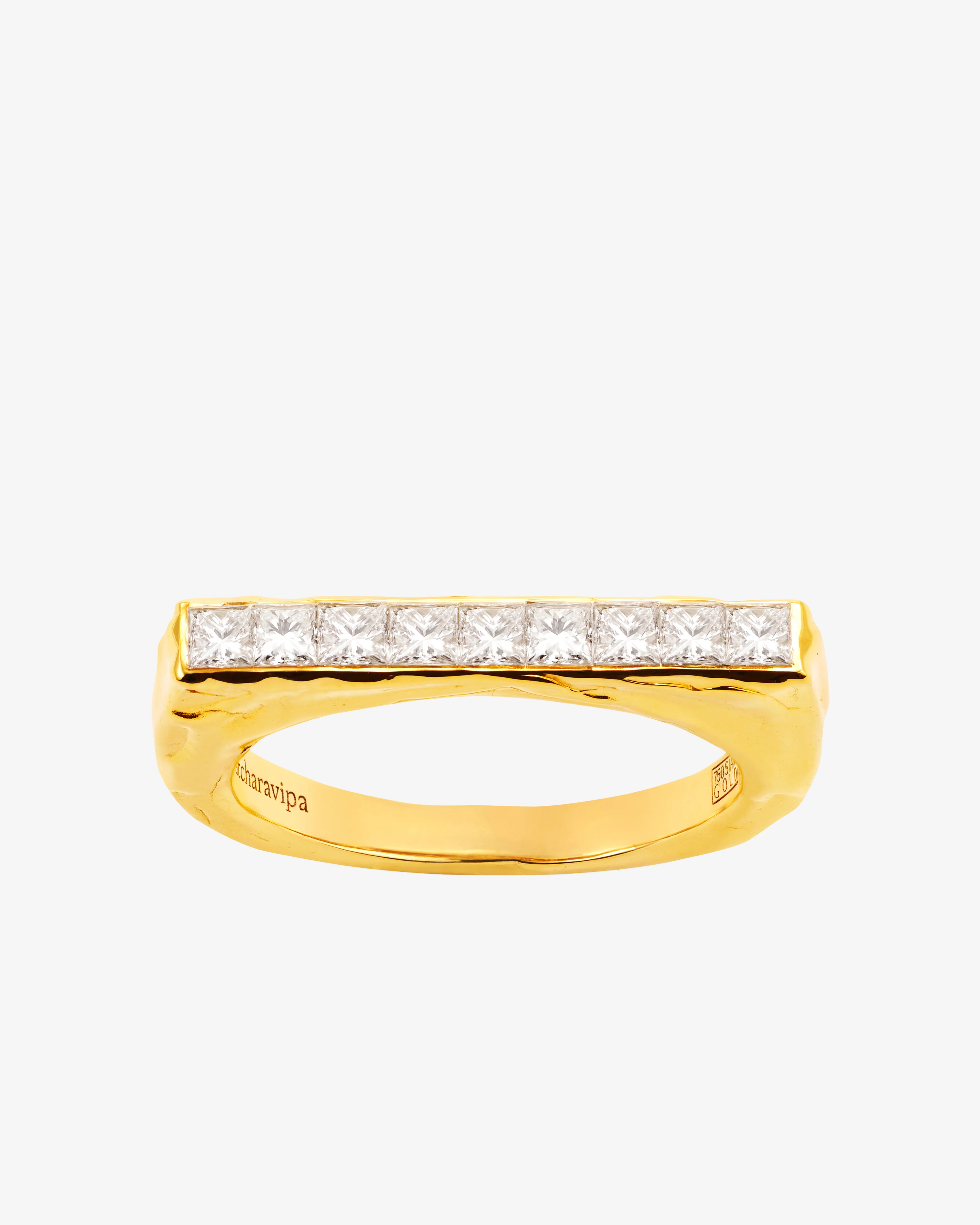 Patcharavipa - Women's Diamond Mystery III Ring - (Yellow Gold) - Image 4