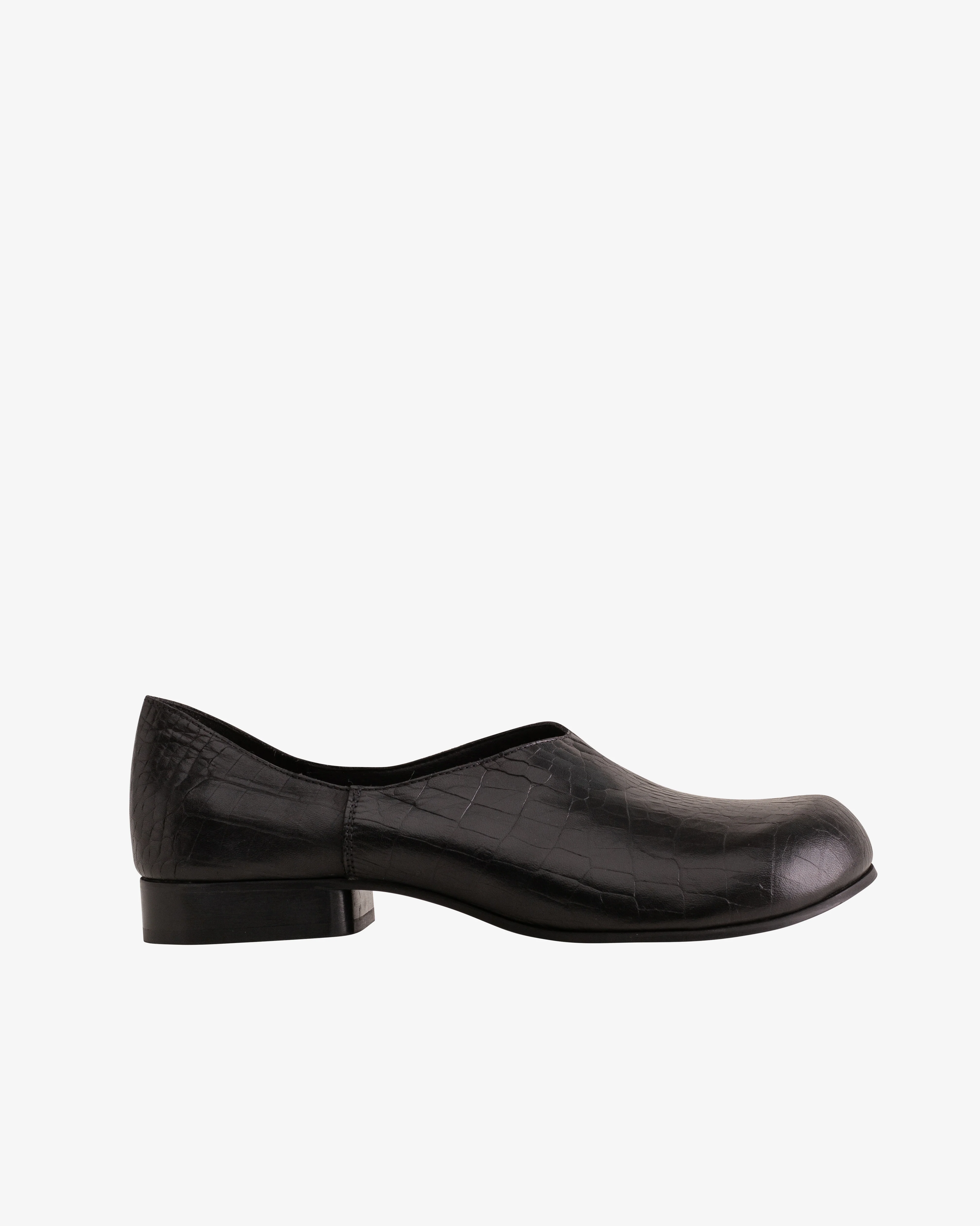 Phileo - Women's 067 Clog Crocodile - (Black)