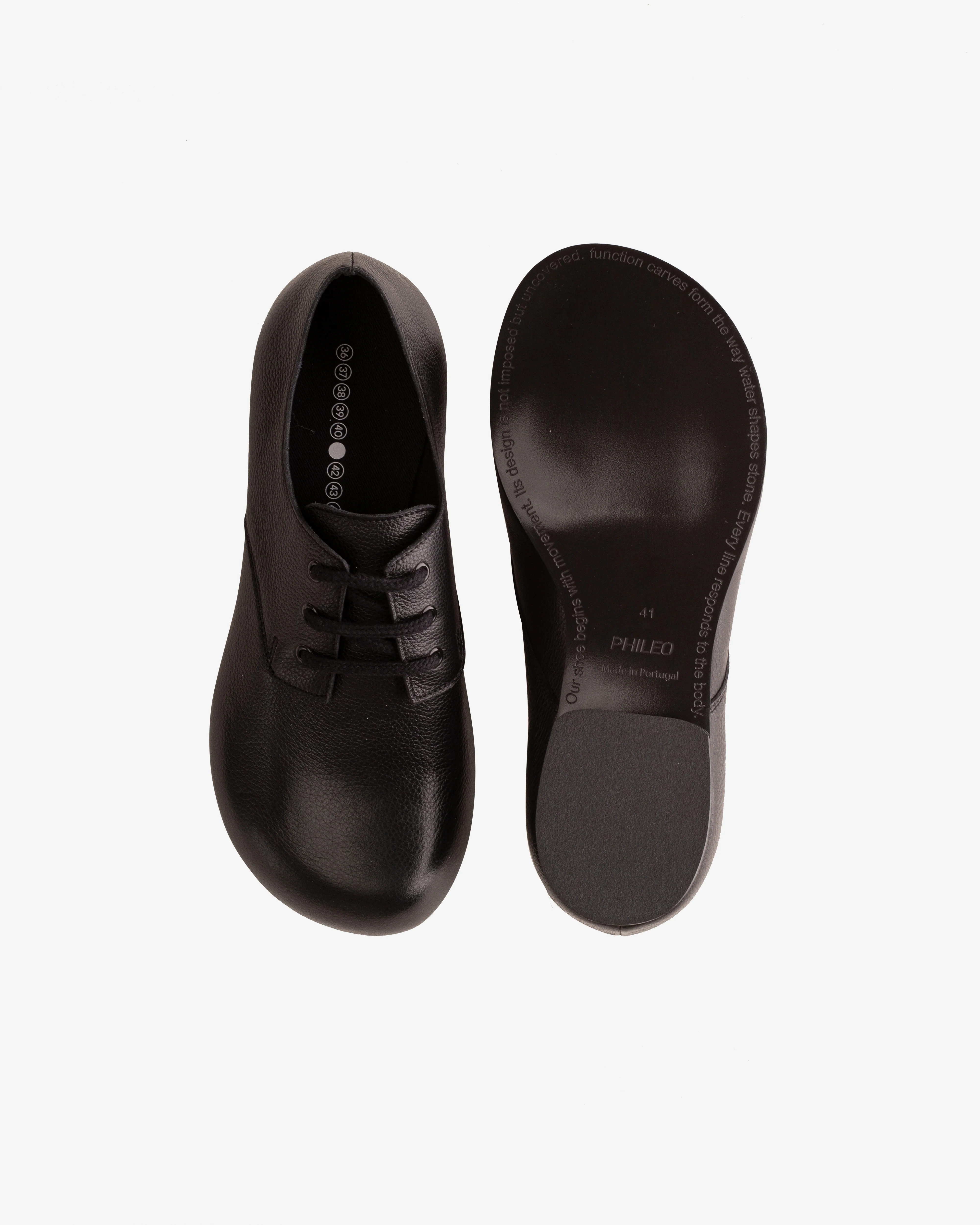 Phileo - Men's 073 Derby - (Black) - Image 3