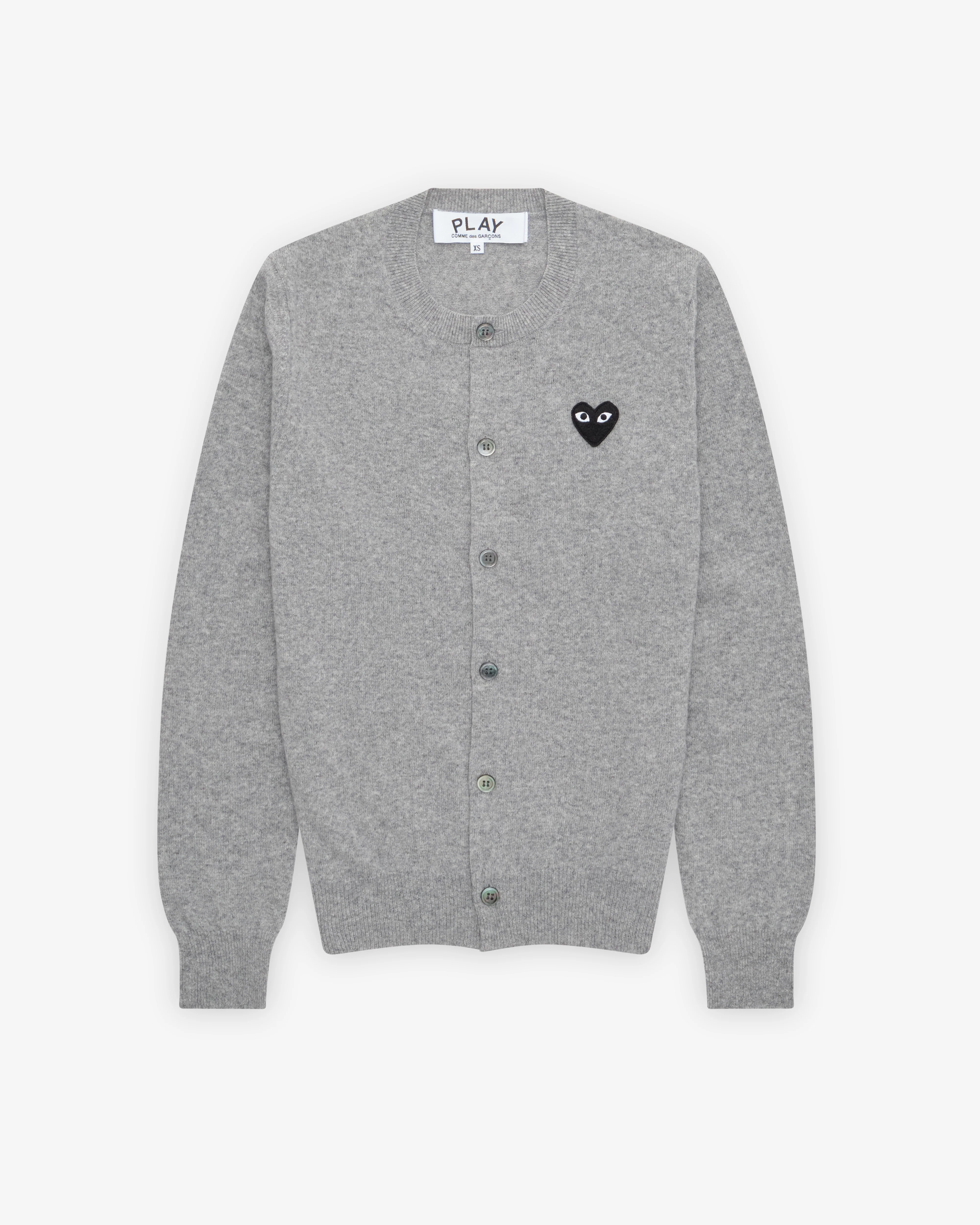 Play Comme des Garçons - Black Cardigan - (Grey)