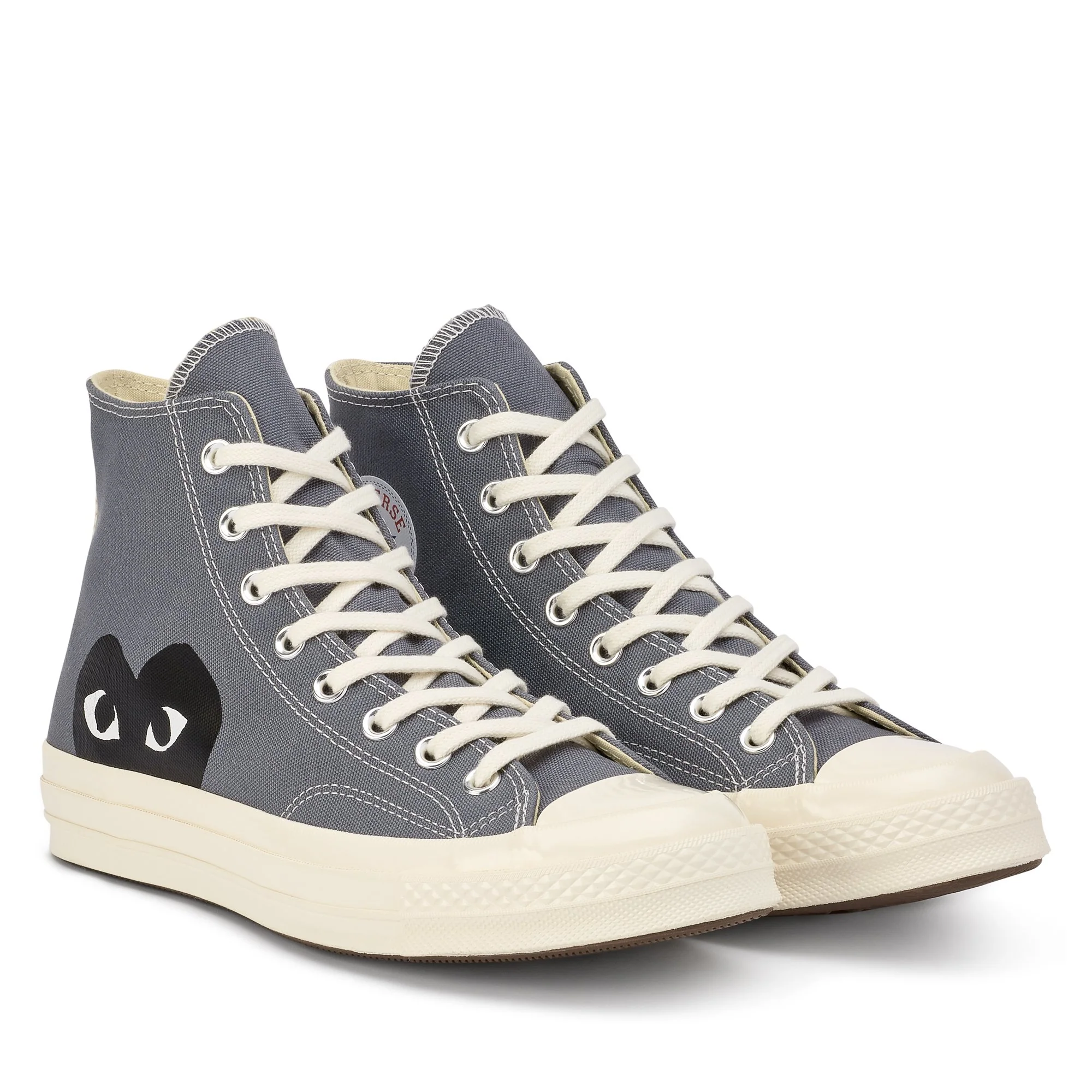 Play Converse - Black Heart Chuck Taylor All Star ’70 High Sneakers - (Grey) - Image 3