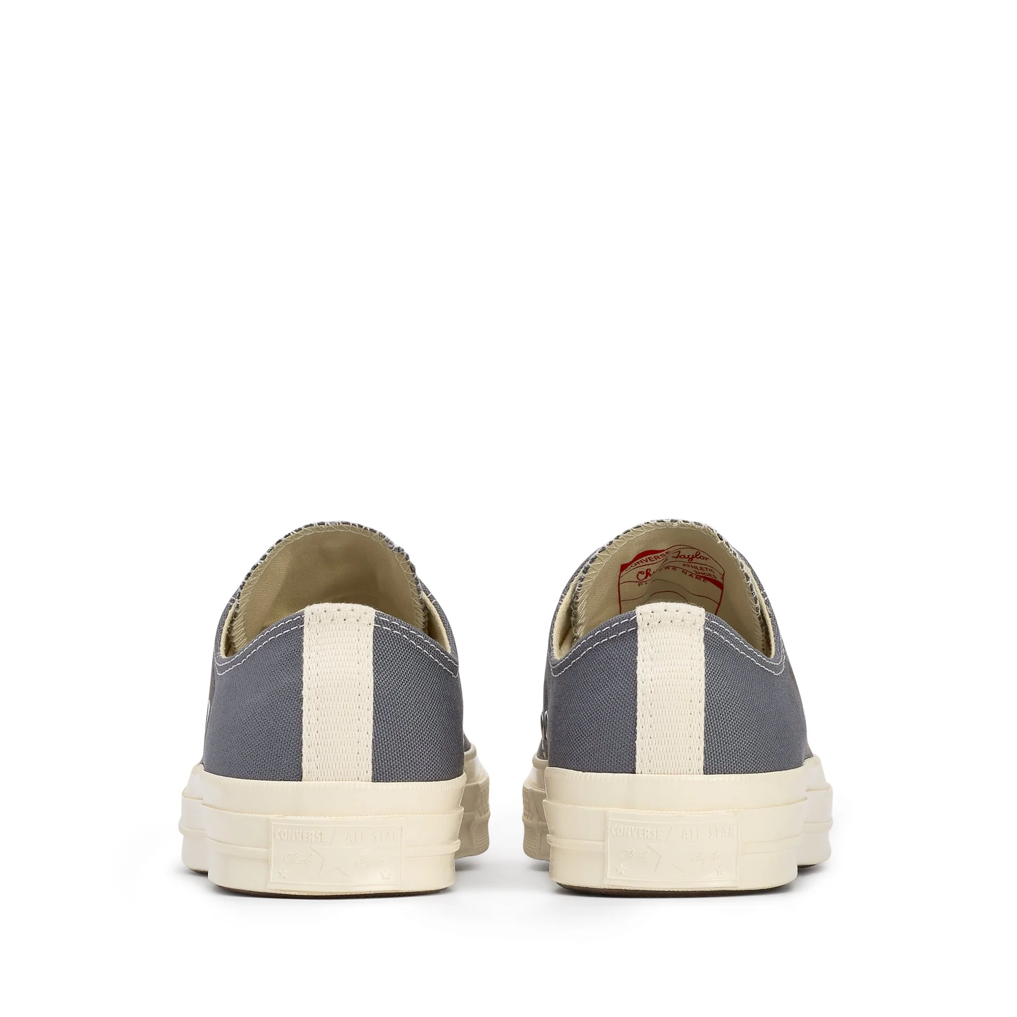 Play Converse - Black Heart Chuck Taylor All Star ’70 Low Sneakers - (Grey) - Image 4