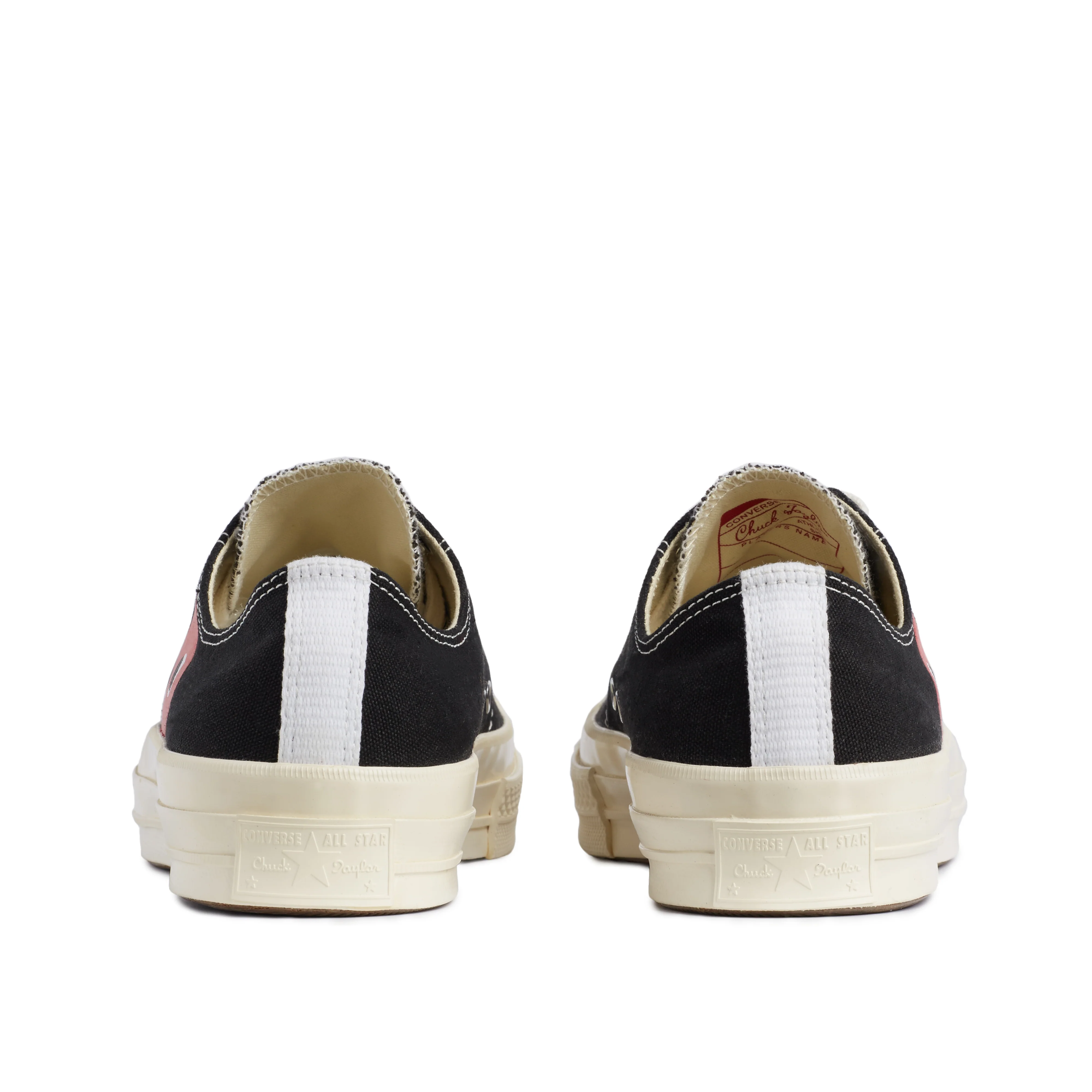 Play Converse - Red Heart Chuck Taylor All Star ’70 Low Sneakers - (Black) - Image 3