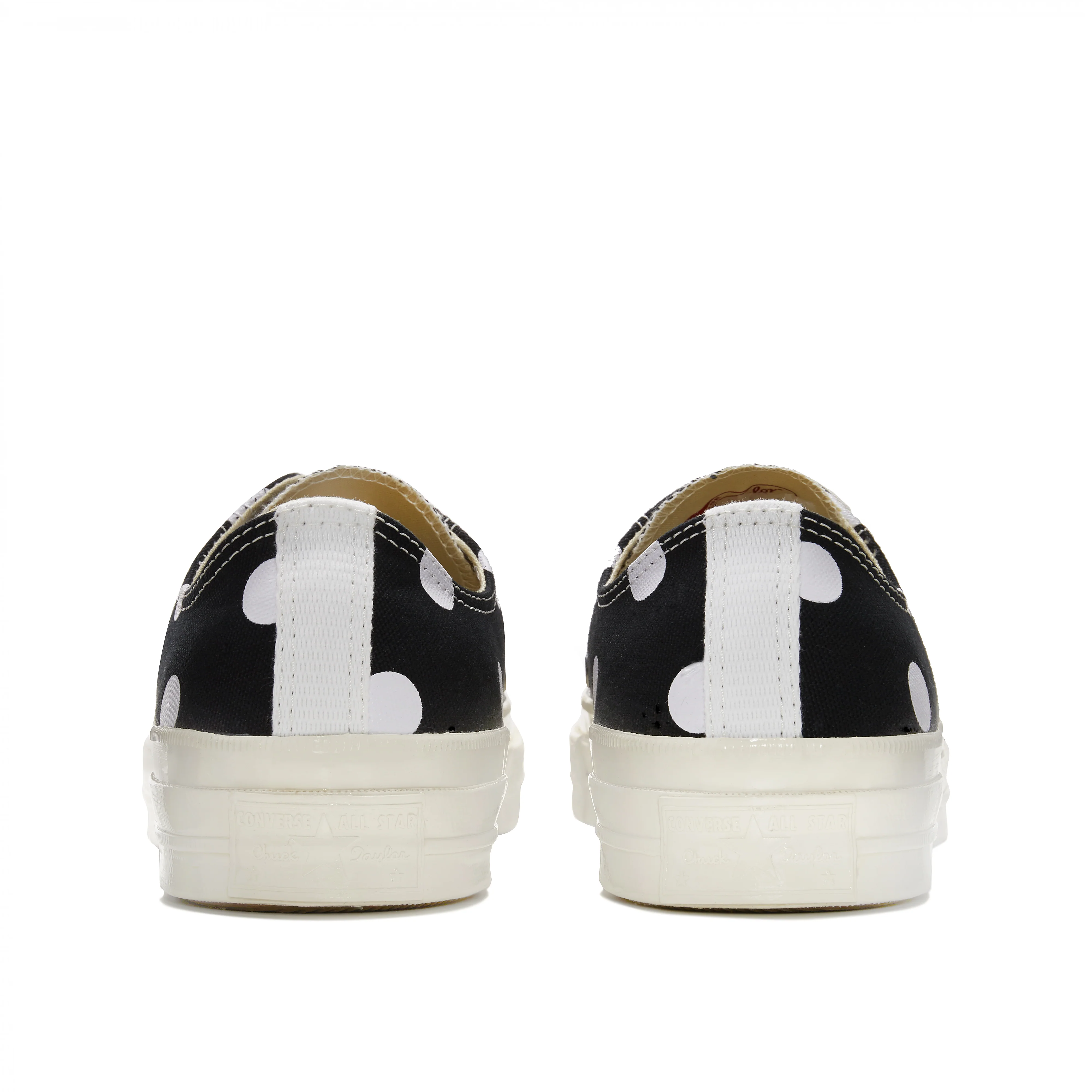 Play Converse - Polka Dot Red Heart Chuck Taylor All Star ’70 Low Sneakers - (Black) - Image 3