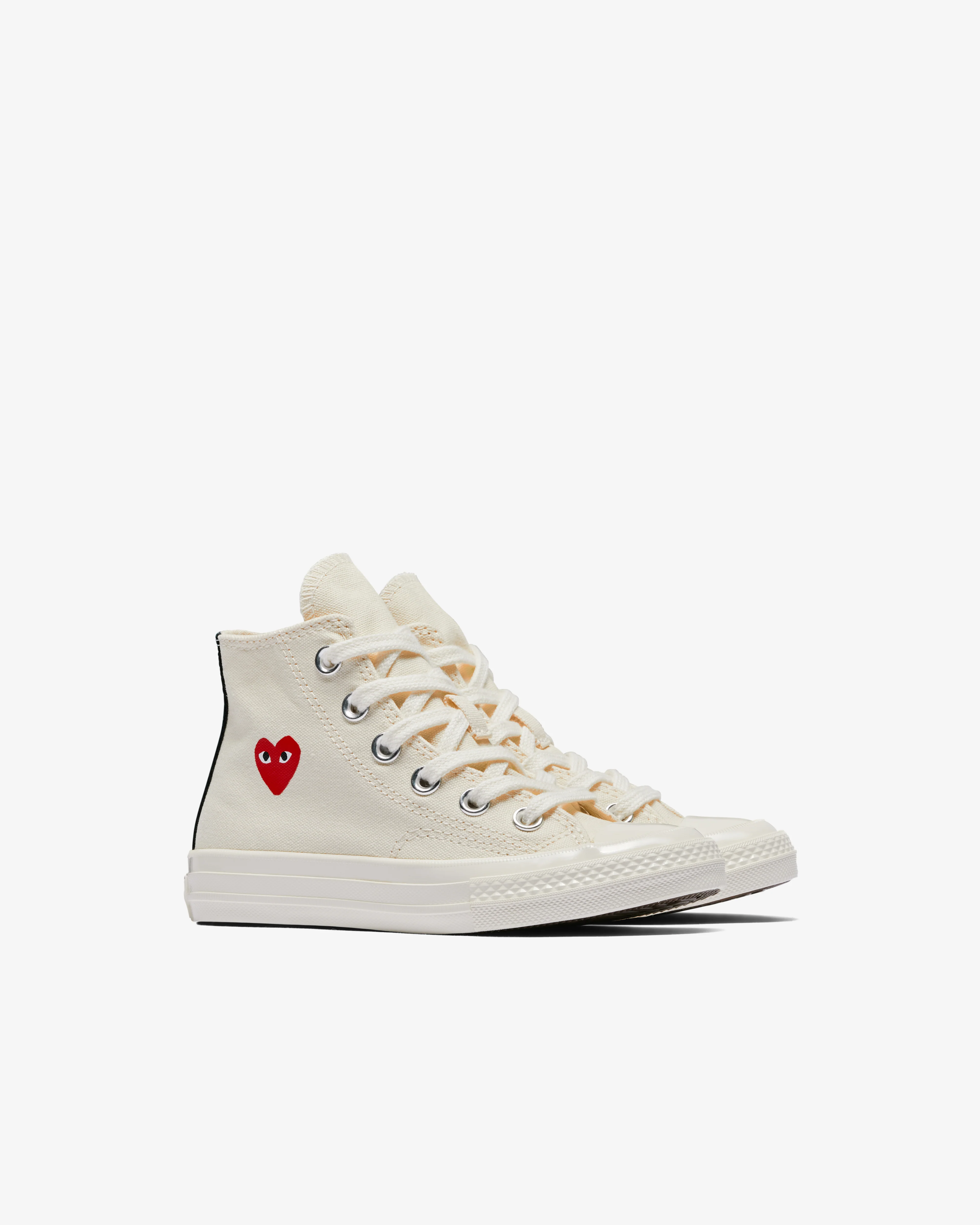 Play Converse - Kids' Small Red Heart All Star 70's High Sneakers - (Beige) - Image 2