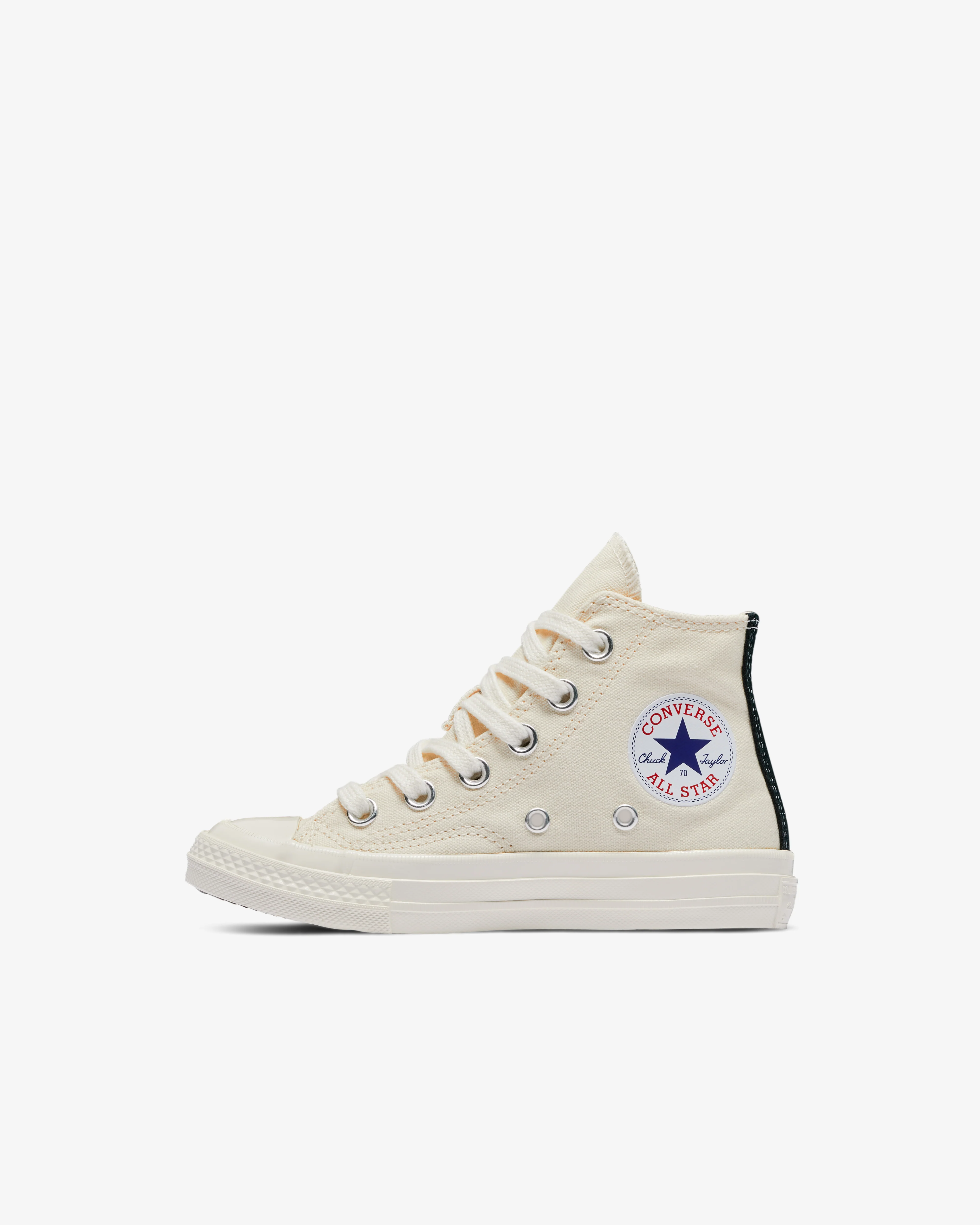 Play Converse - Kids' Small Red Heart All Star 70's High Sneakers - (Beige) - Image 3