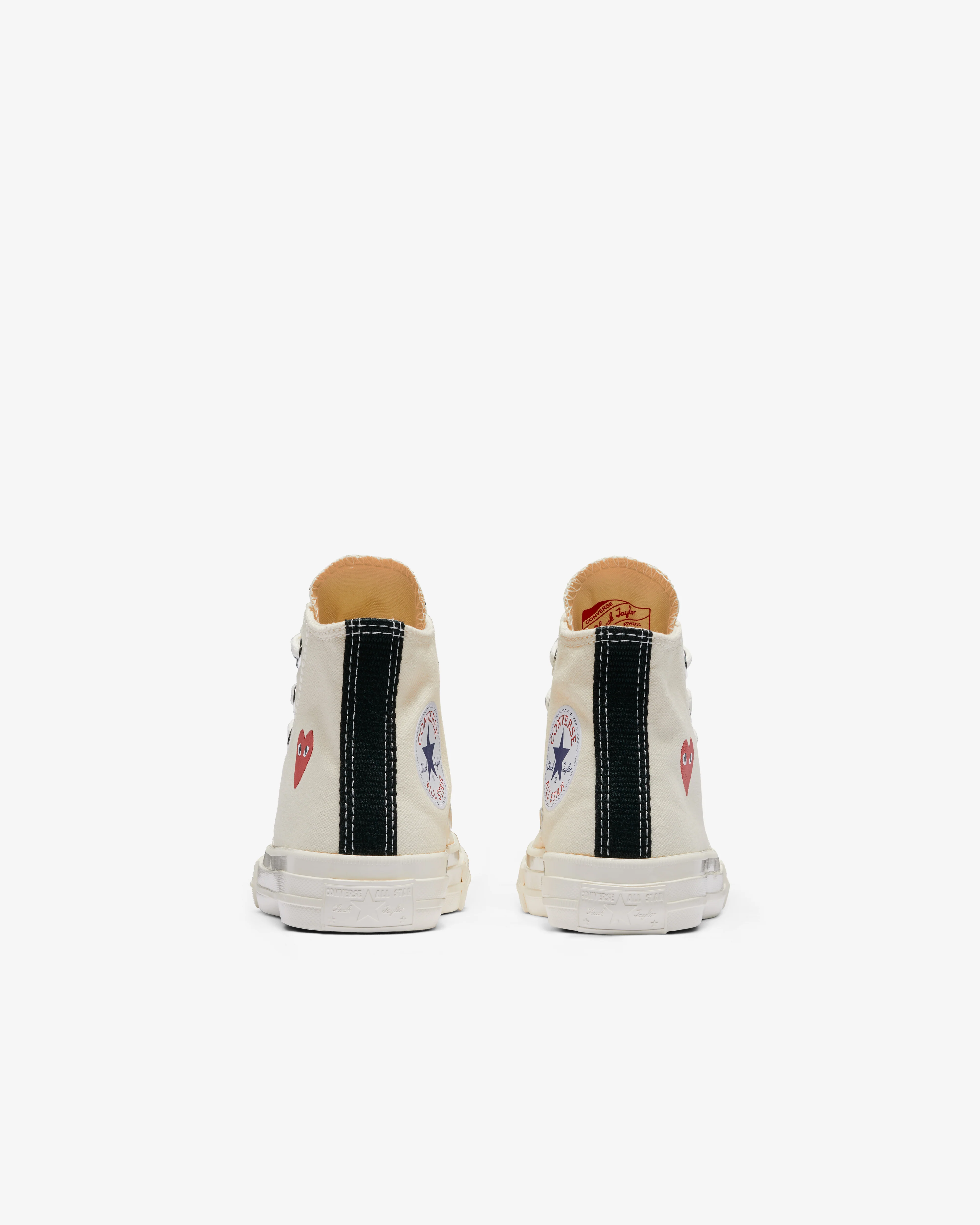 Play Converse - Kids' Small Red Heart All Star 70's High Sneakers - (Beige) - Image 4