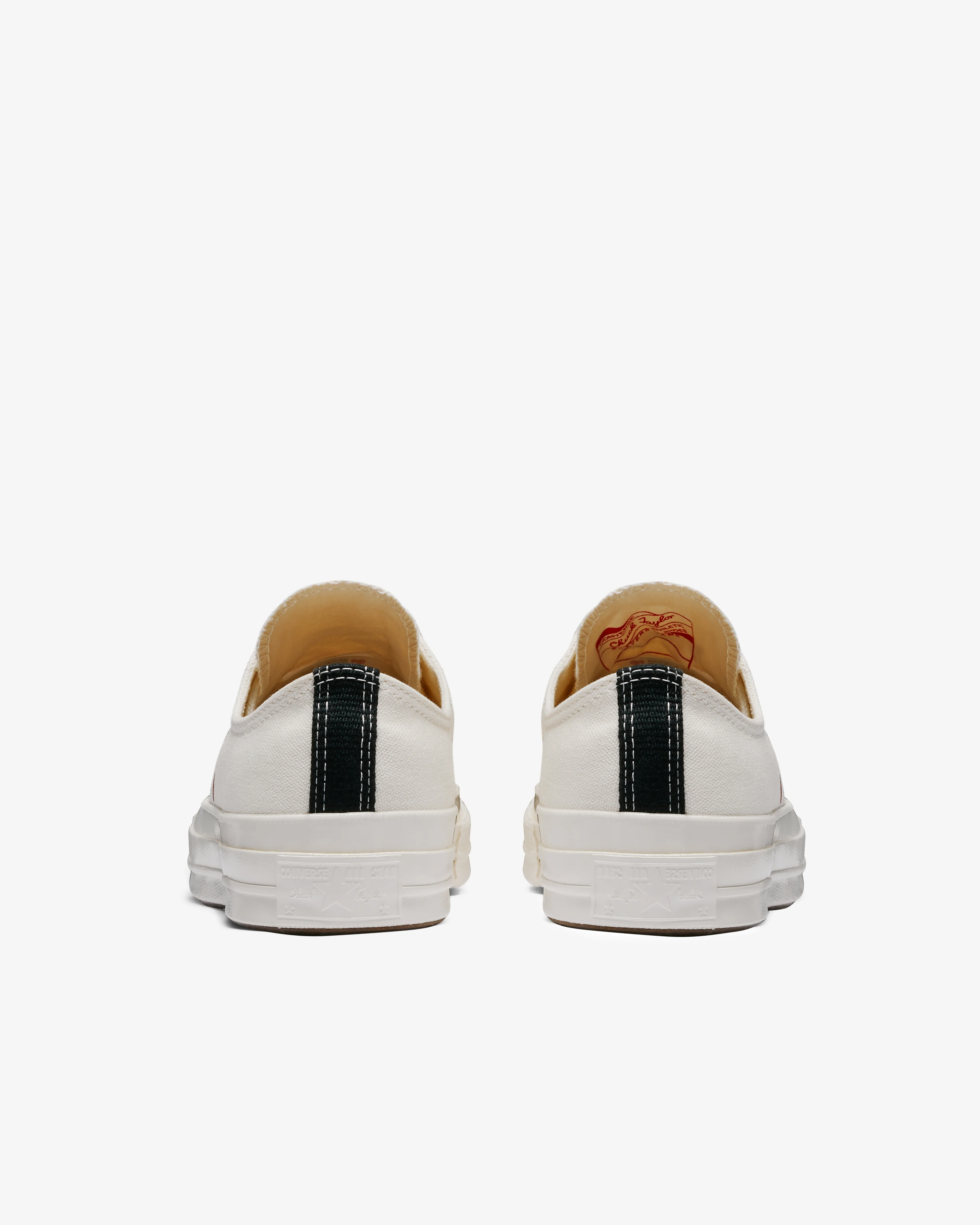 Play Converse - Small Red Heart All Star '70 Low Sneakers - (Beige) - Image 4