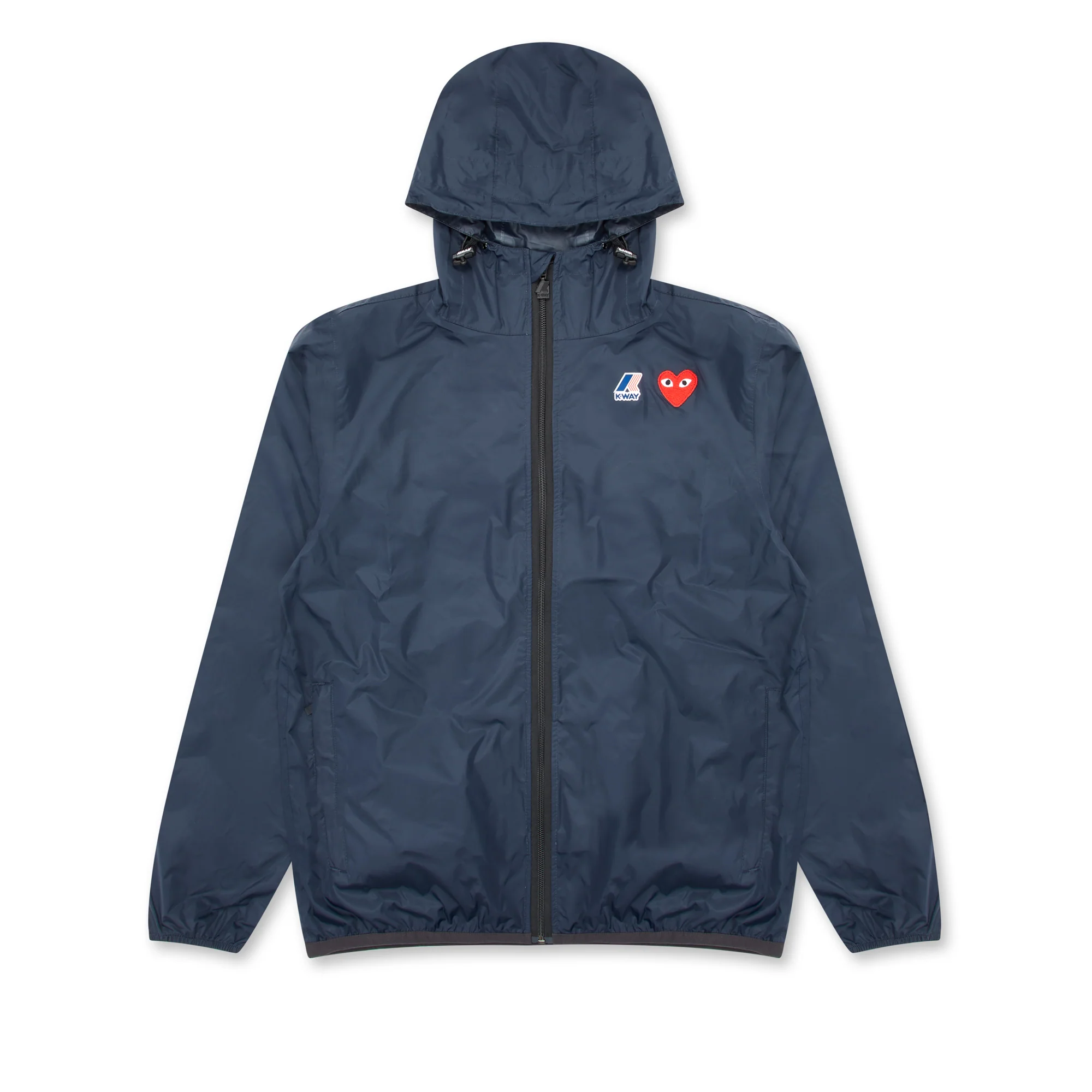 Play Comme des Garçons - K-WAY Le Vrai Zip Jacket - (Navy)