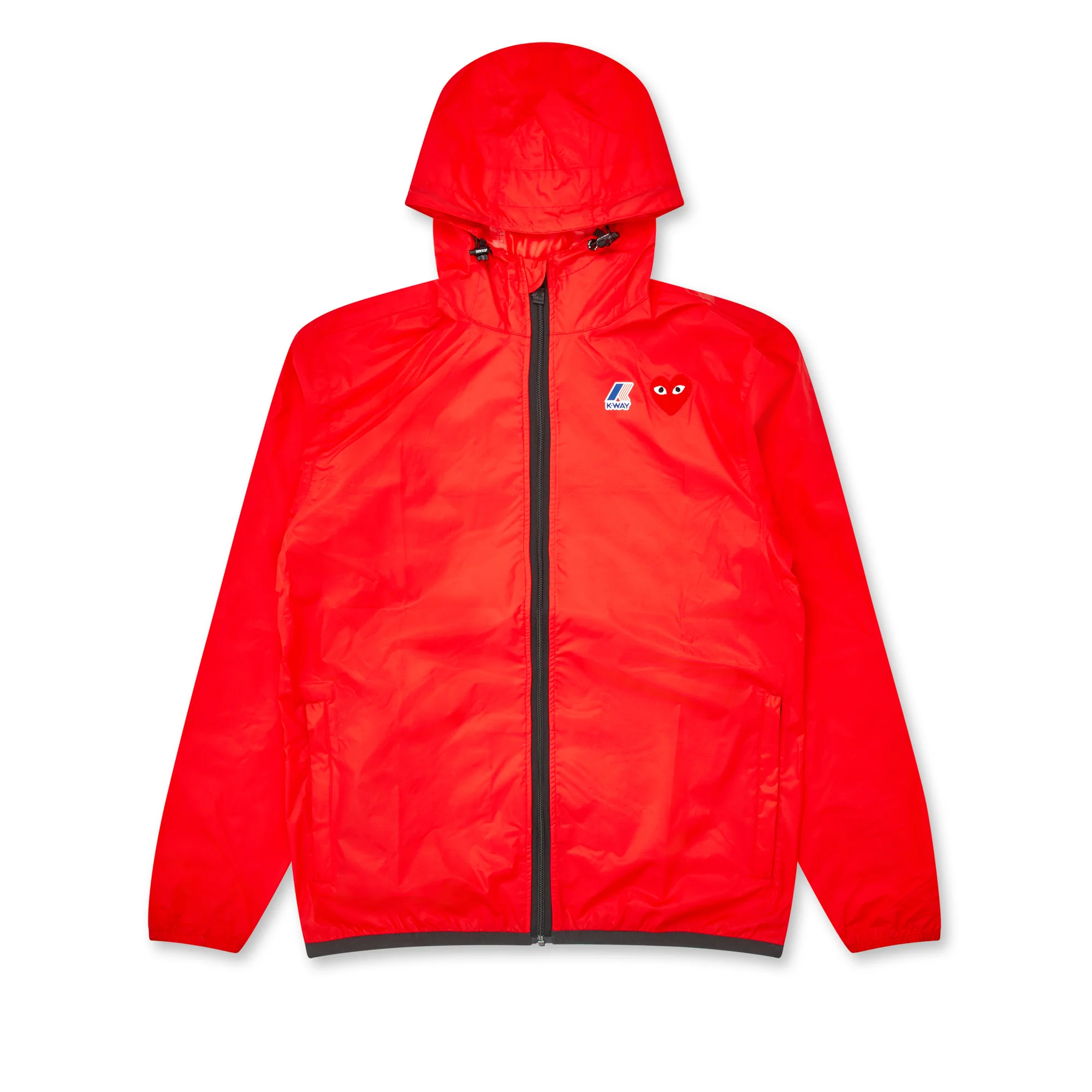 Play Comme des Garçons - K-WAY Le Vrai Zip Jacket - (Red)