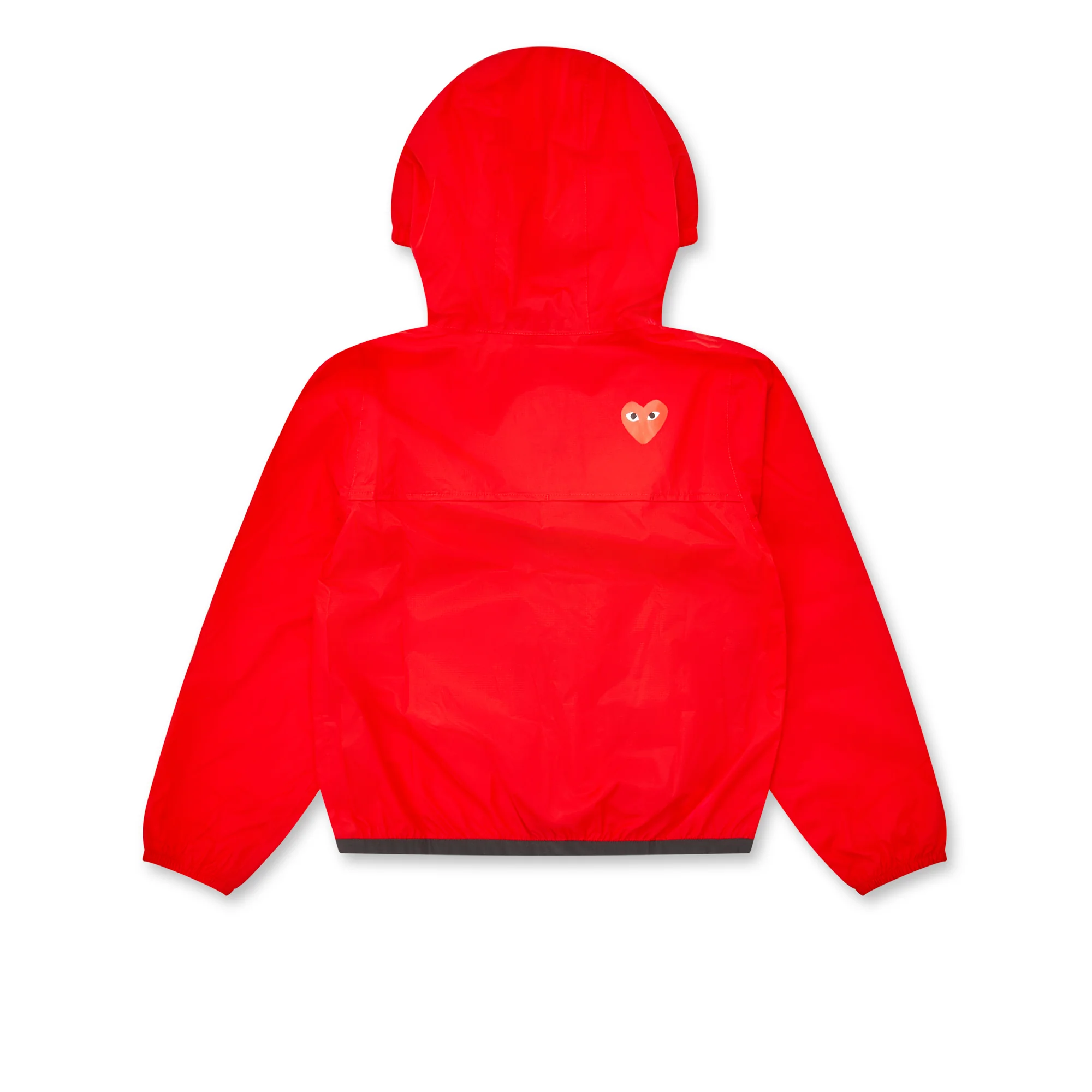 Play Comme des Garçons - Kids K-Way Zip Jacket - (Red) - Image 2
