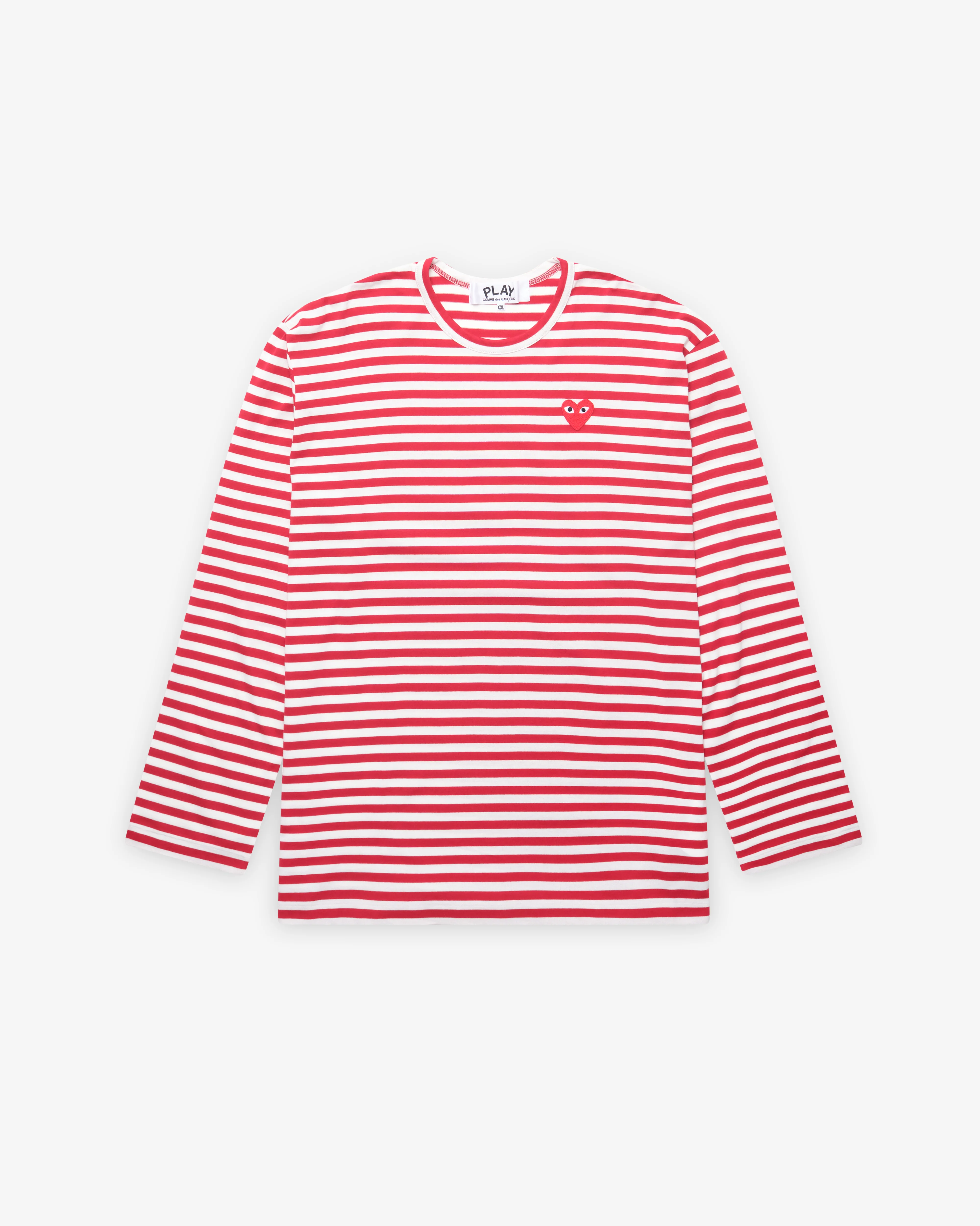 Play Comme des Garçons - Striped T-Shirt - (Red/White)