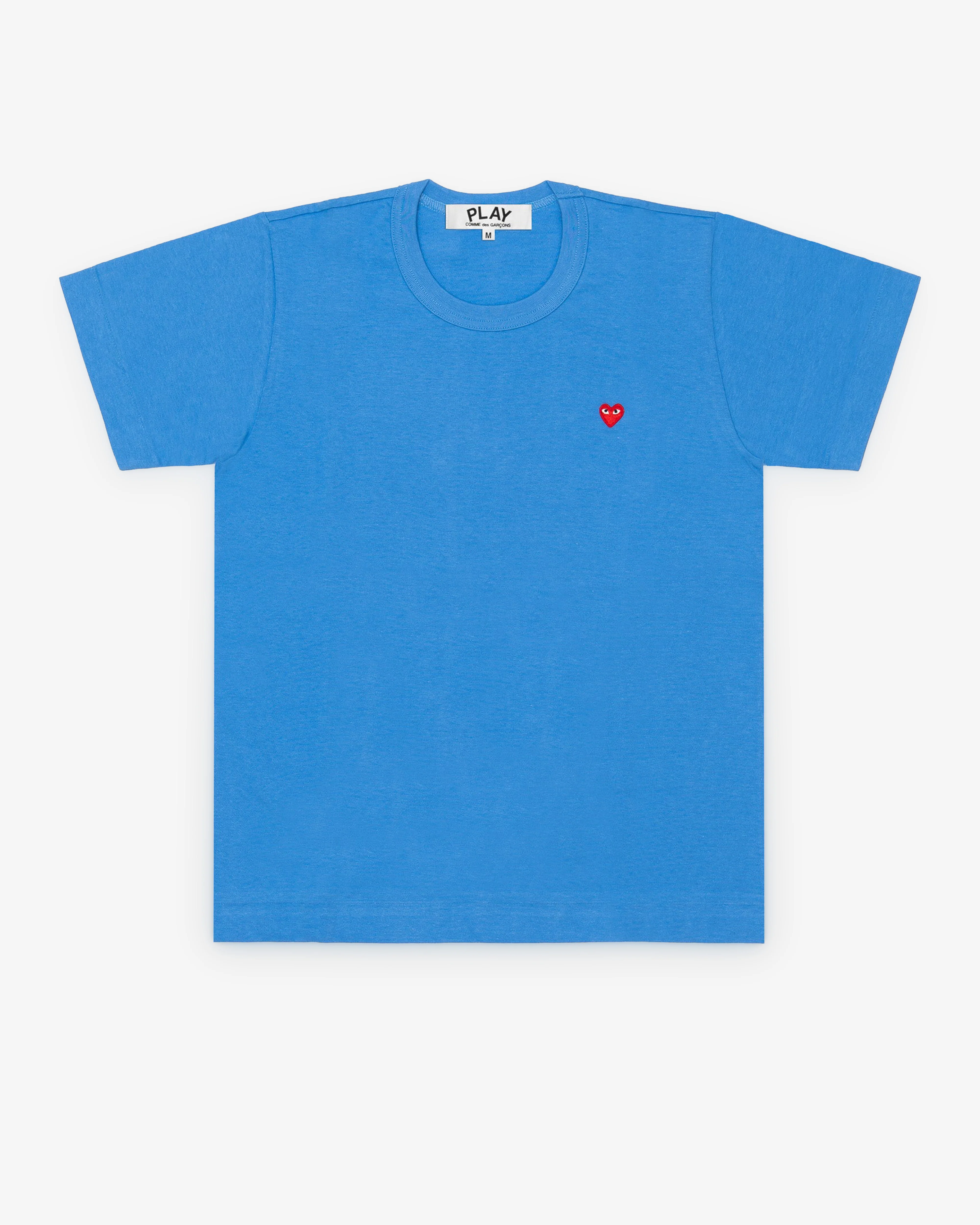 Play Comme des Garçons - Small Heart T-Shirt - (Blue)