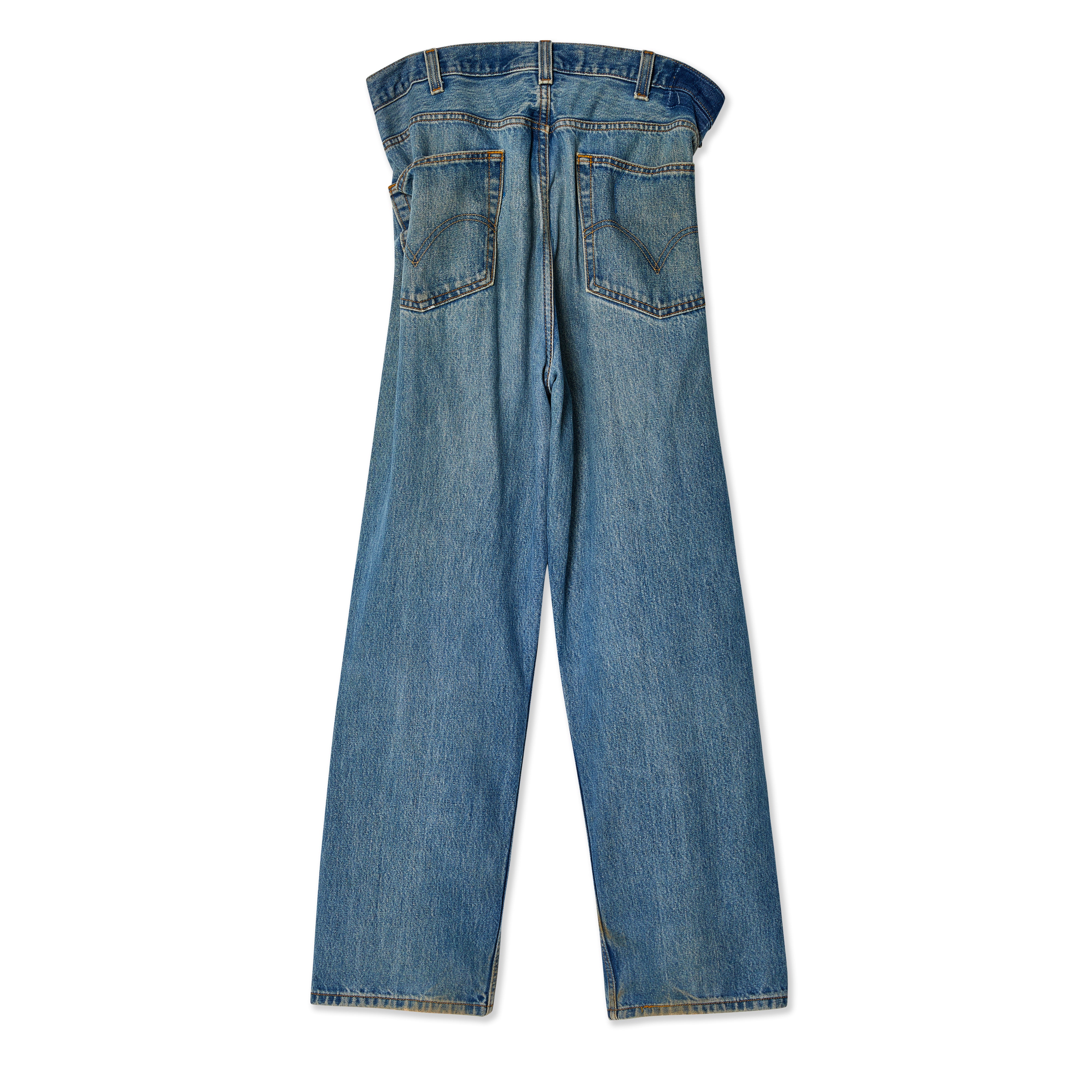 Ponte - Women's Jock Strap Jean - (Blue) - Image 2
