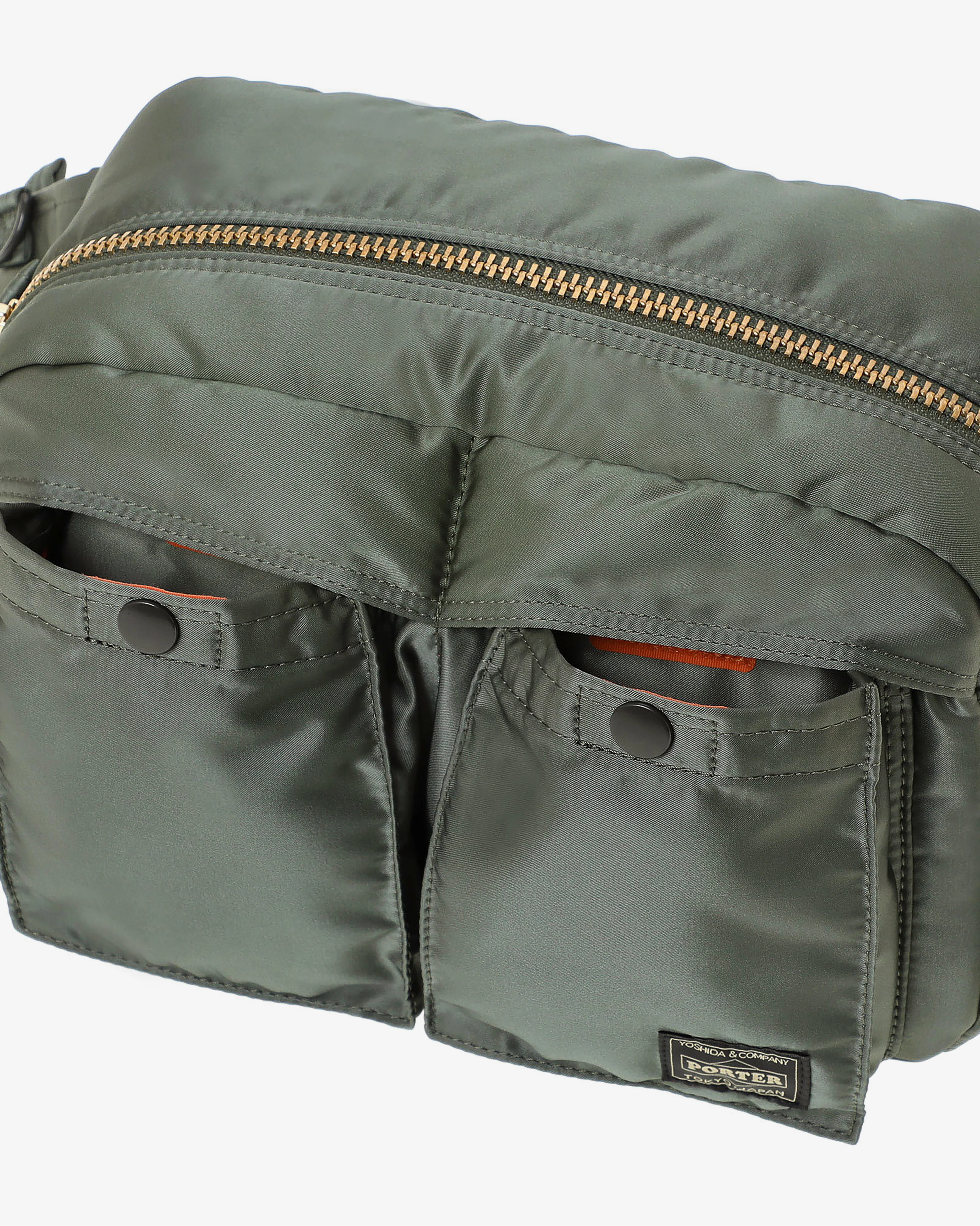 Porter Yoshida & Co. - Men's Tanker Hip Bag - (Green) - Image 3