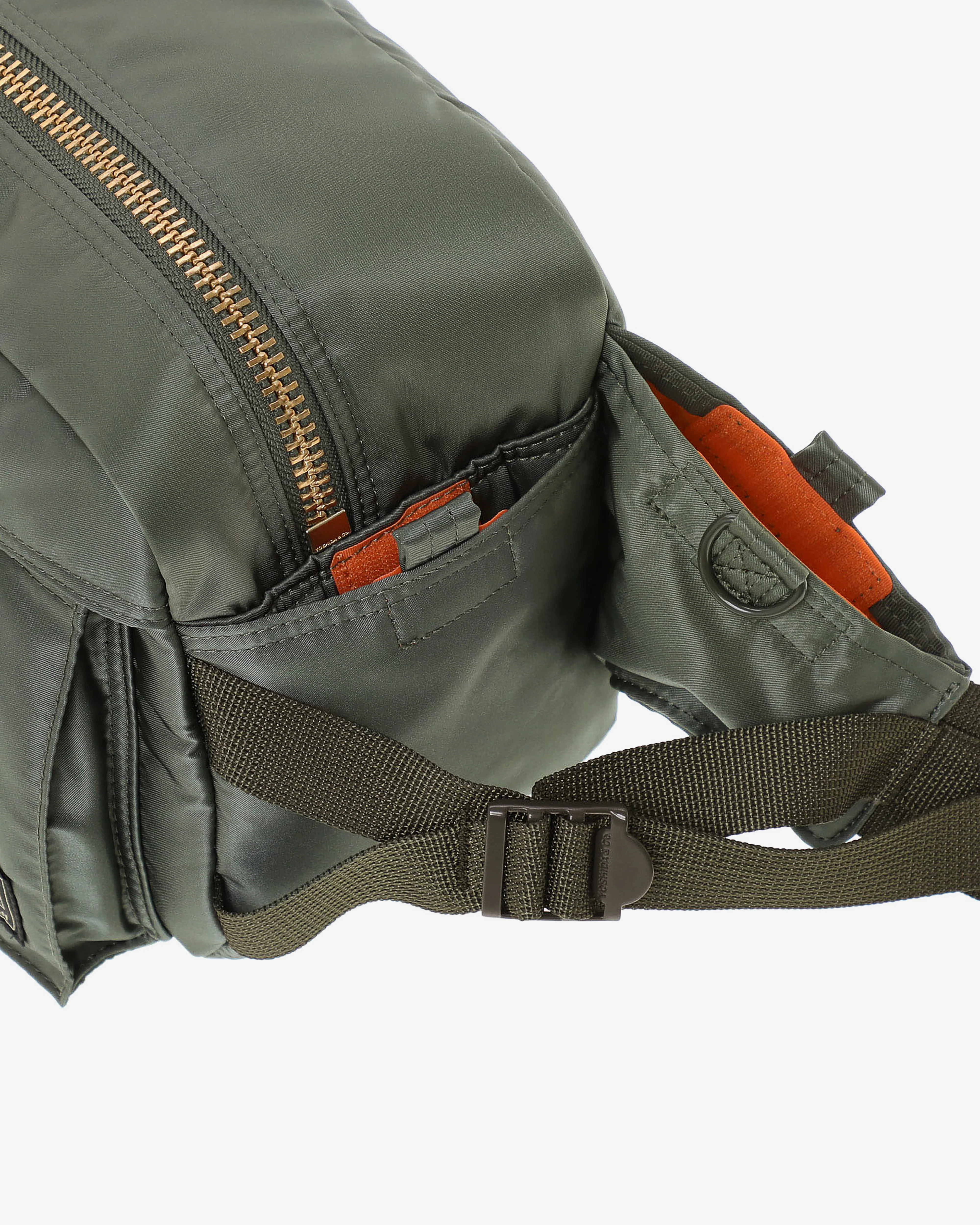 Porter Yoshida & Co. - Men's Tanker Hip Bag - (Green) - Image 4