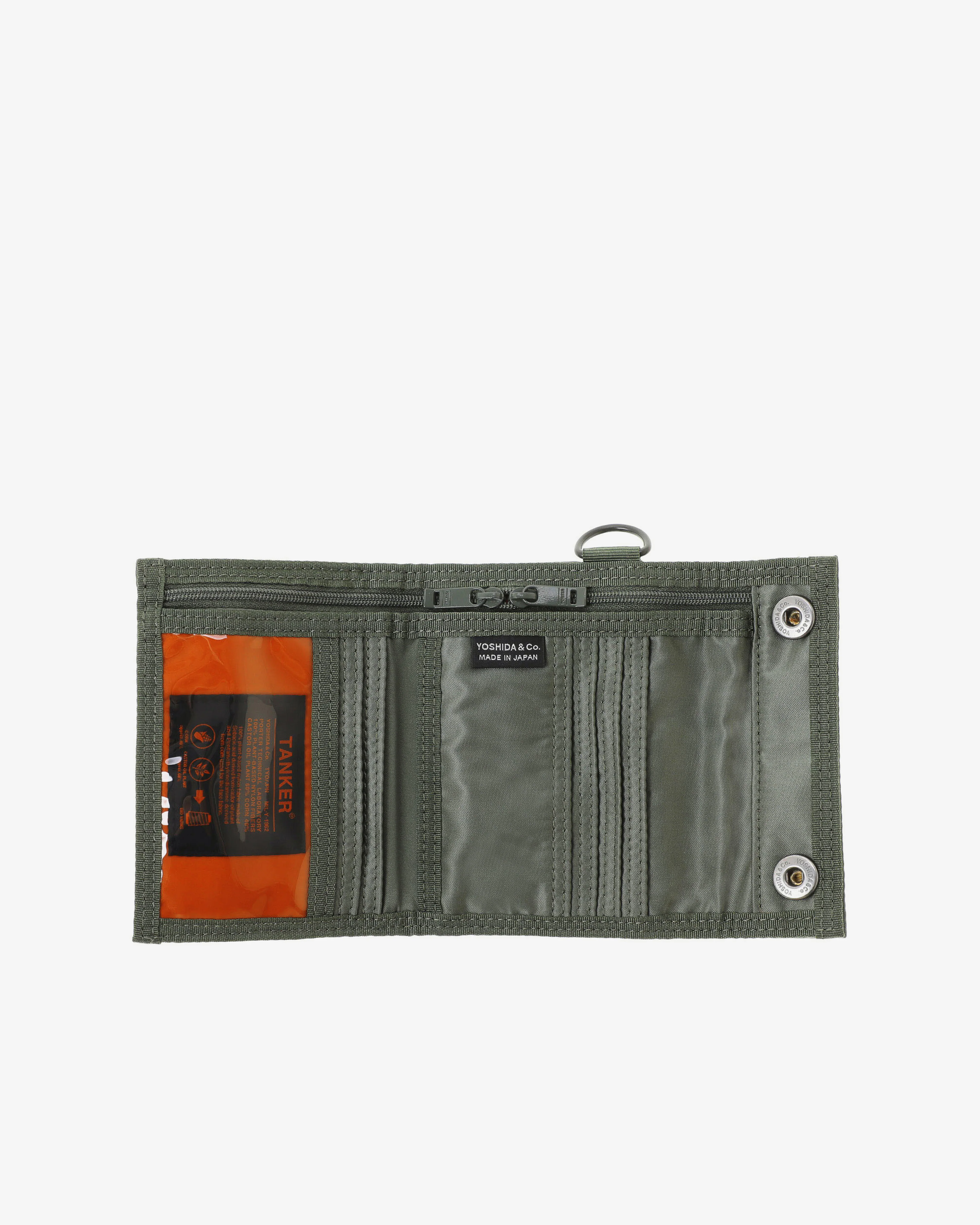 Porter Yoshida & Co. - Men's Tanker Pocket Wallet (M) - (Green) - Image 4