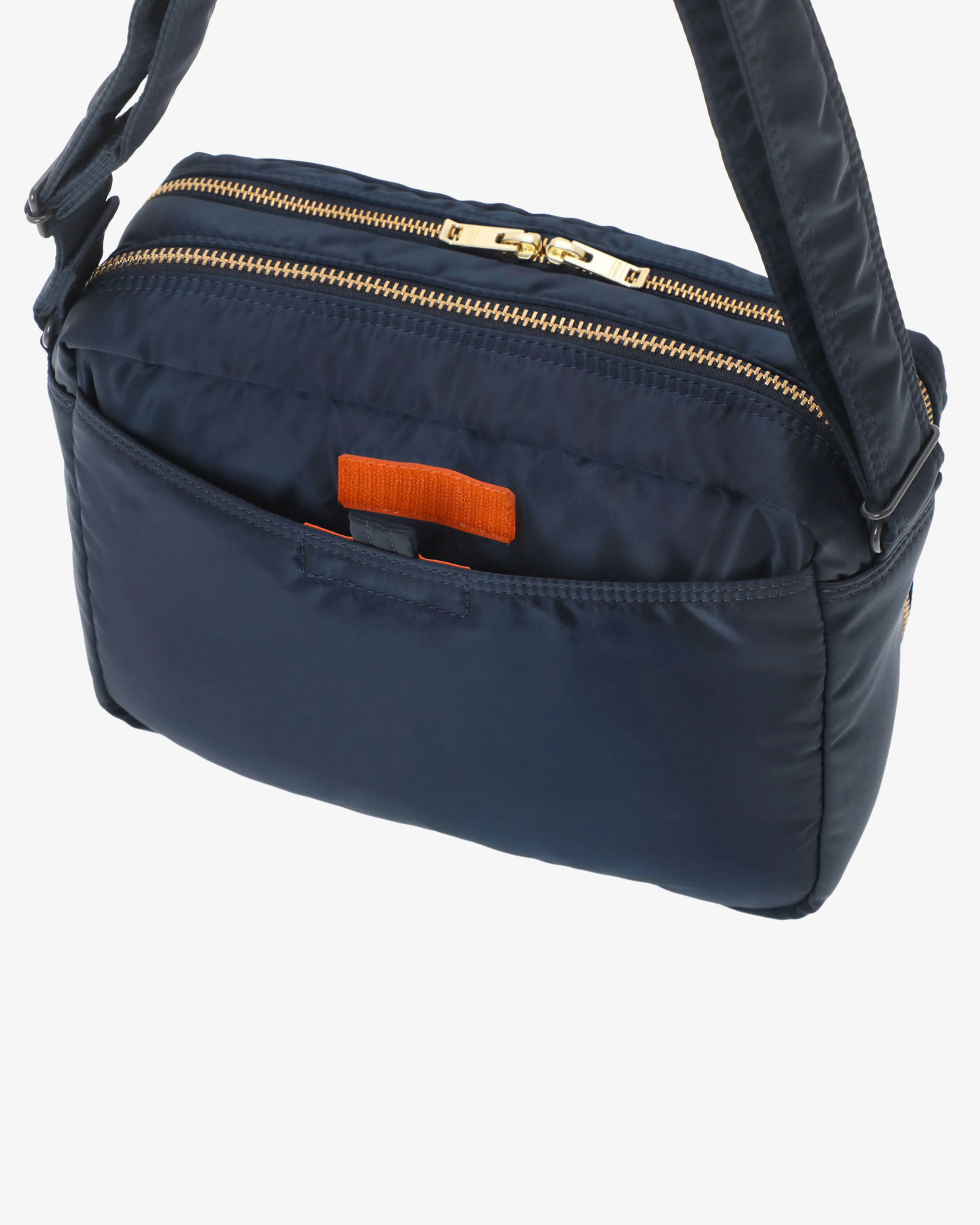 Porter Yoshida & Co. - Men's Tanker Sling Bag w Zip (L) - (Navy) - Image 6
