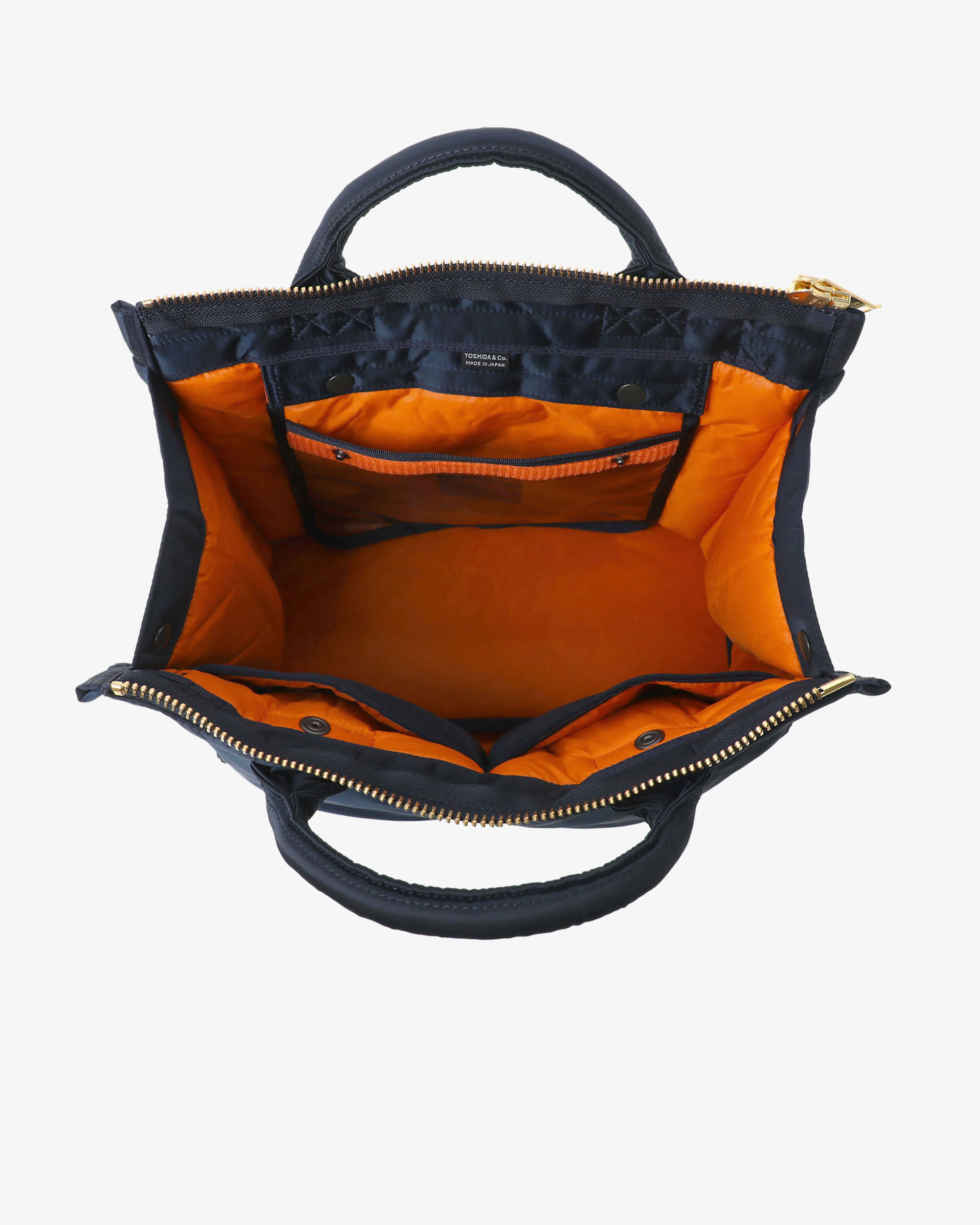 Porter Yoshida & Co. - Men's Tanker Square Tote Bag (L) - (Navy) - Image 6