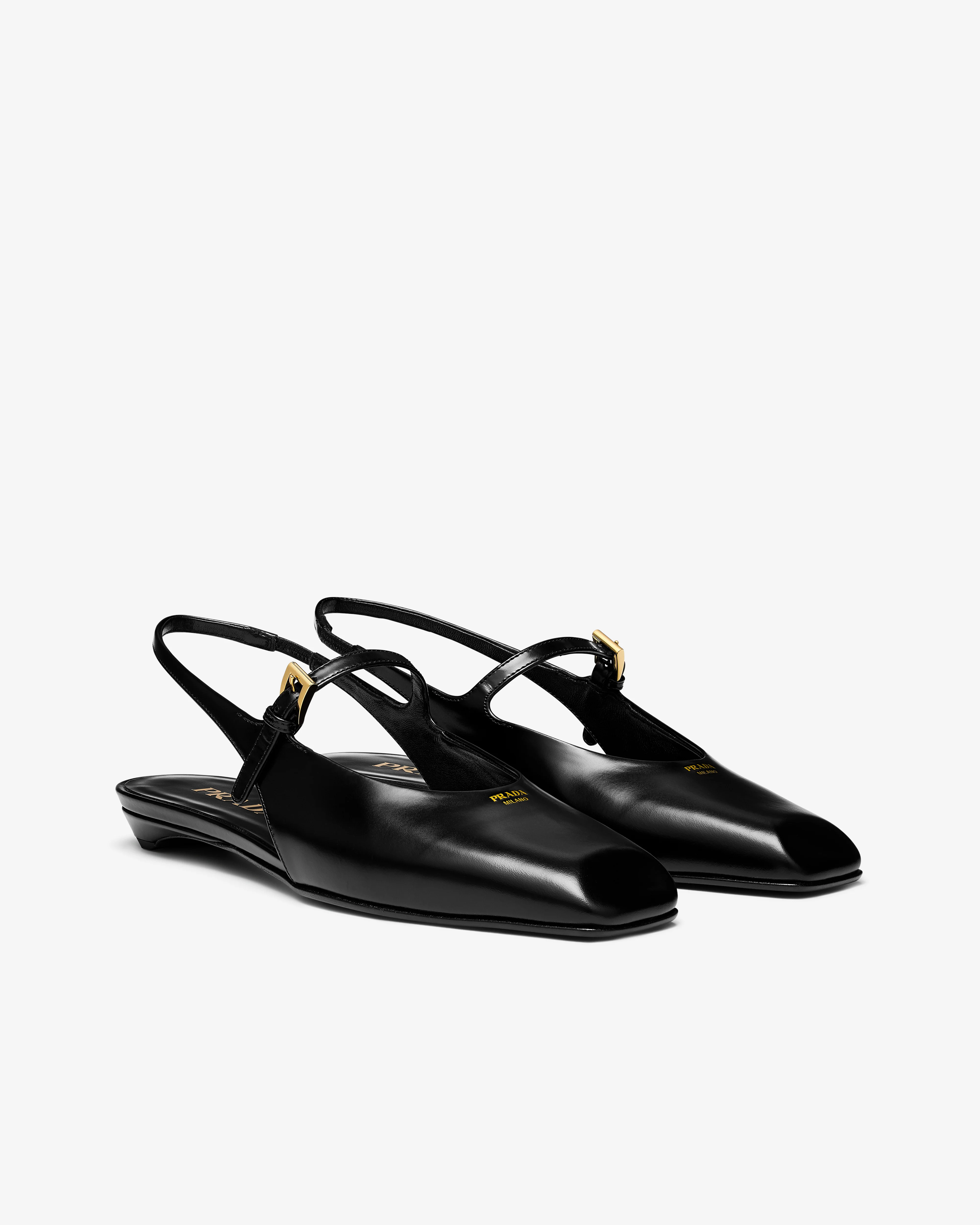 Prada - Women's Slingback Flat - (Black) - Image 4