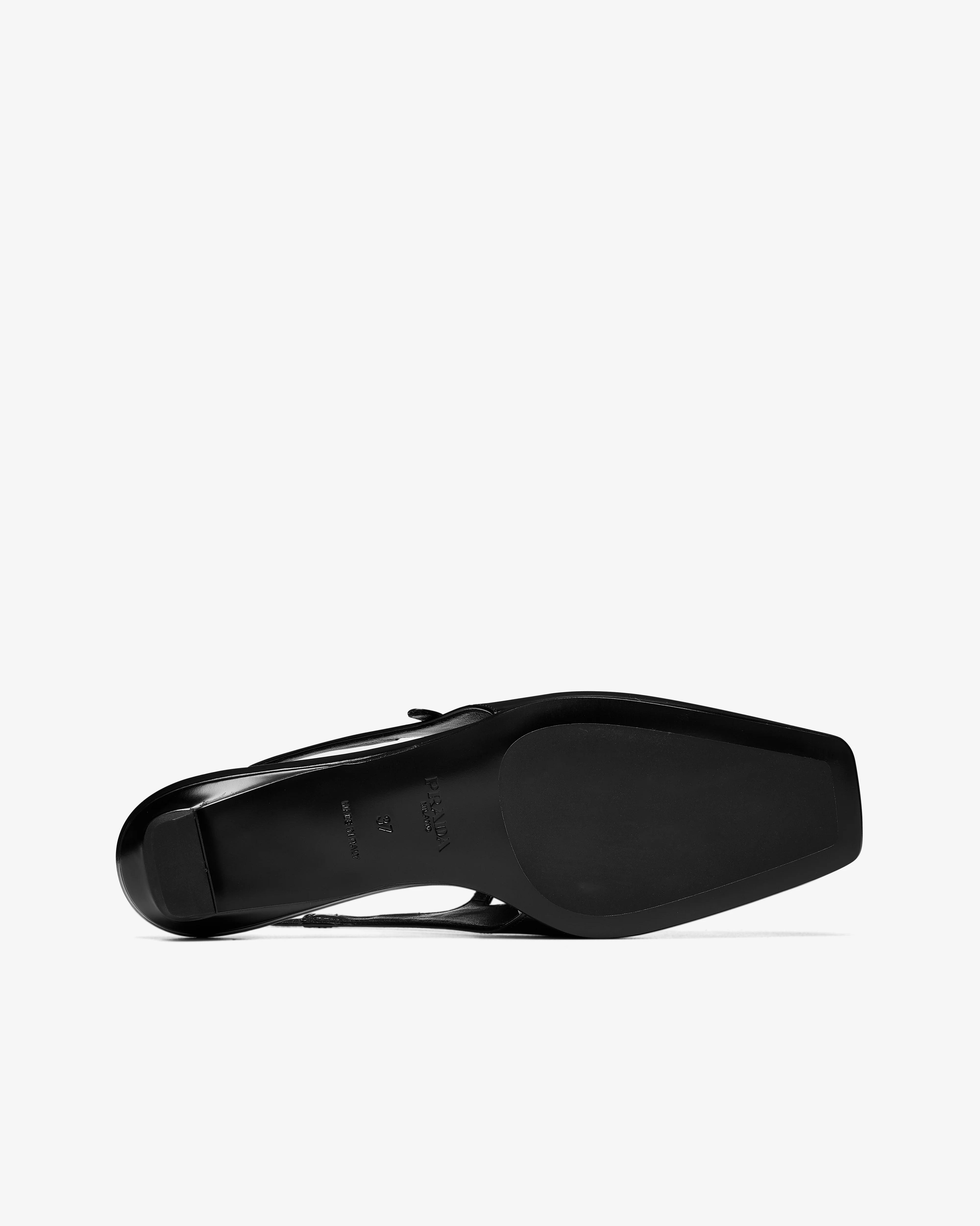 Prada - Women's Slingback Flat - (Black) - Image 5