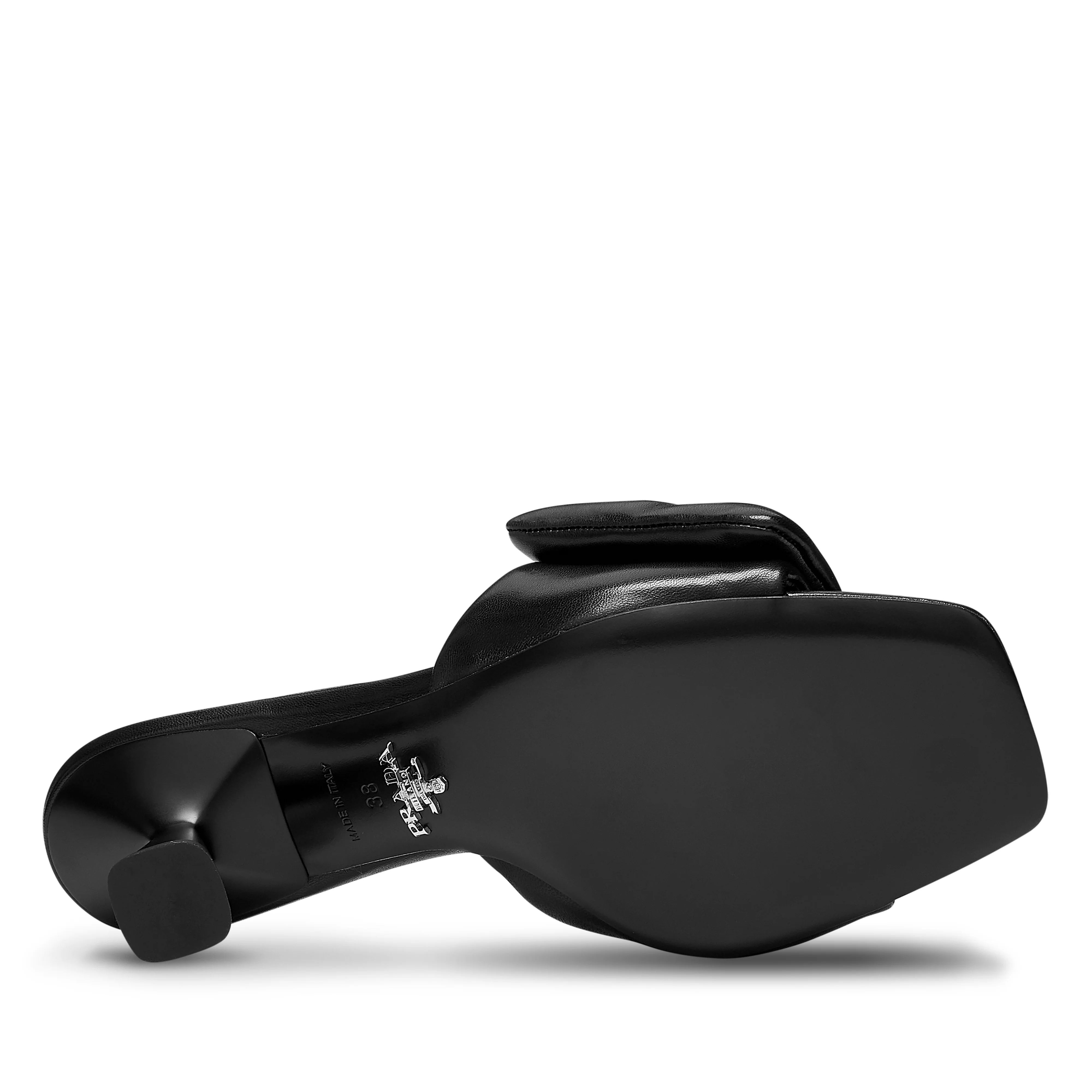 Prada - Women’s Soft Padded Sandals - (Black) - Image 3