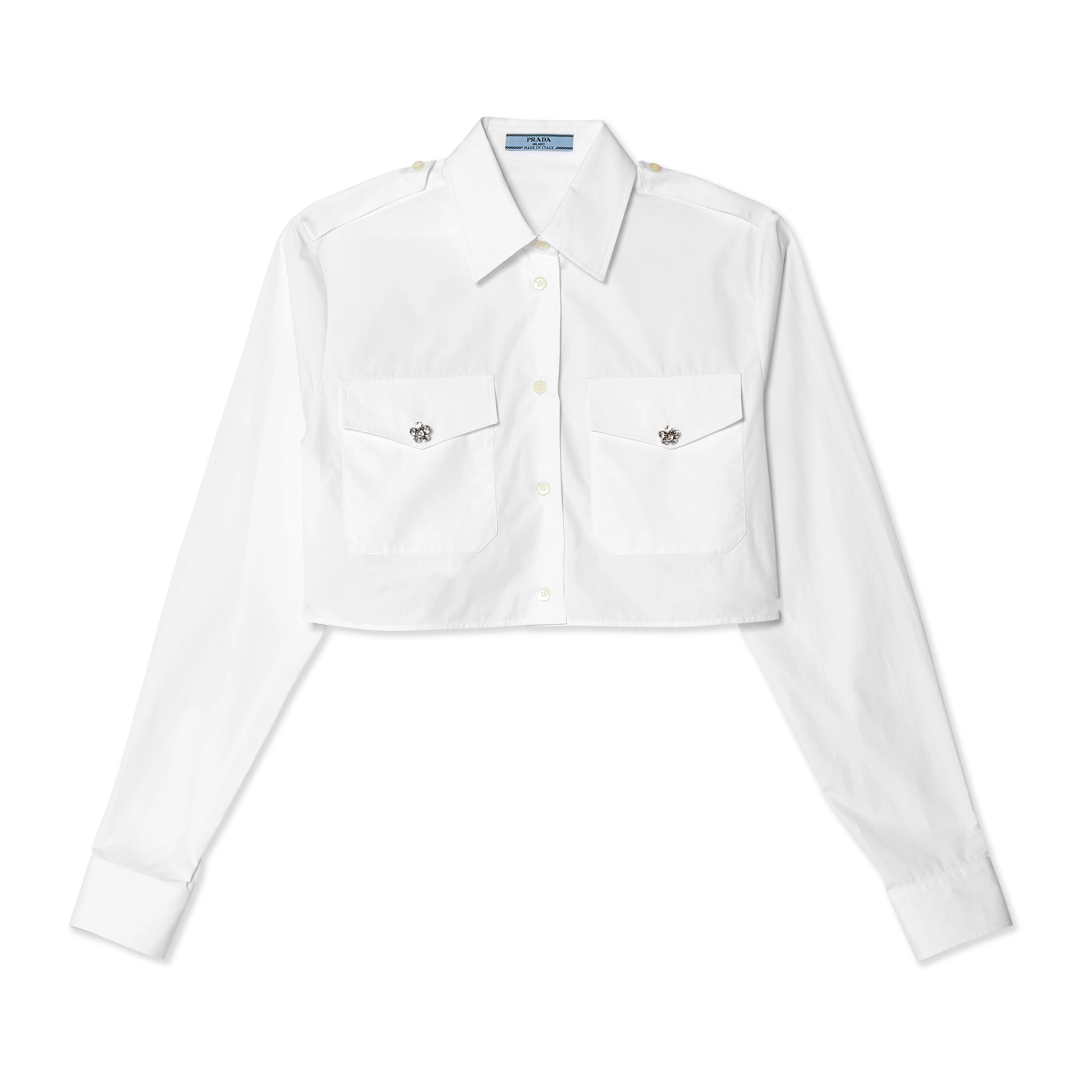 Prada - Women's Poplin Shirt - (White)