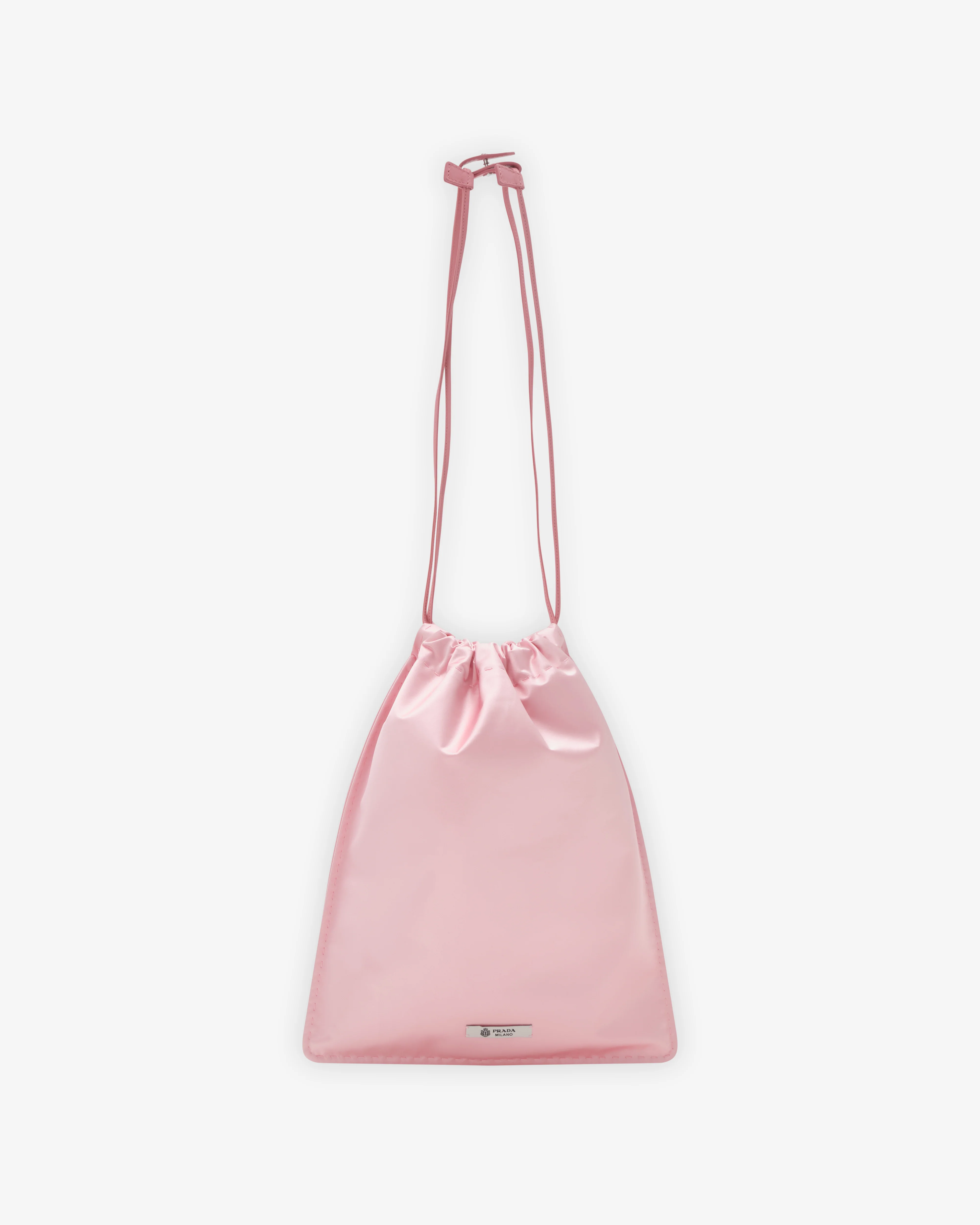 Prada - Women's Prada Wish Silk Duchesse Pouch - (Petal Pink)