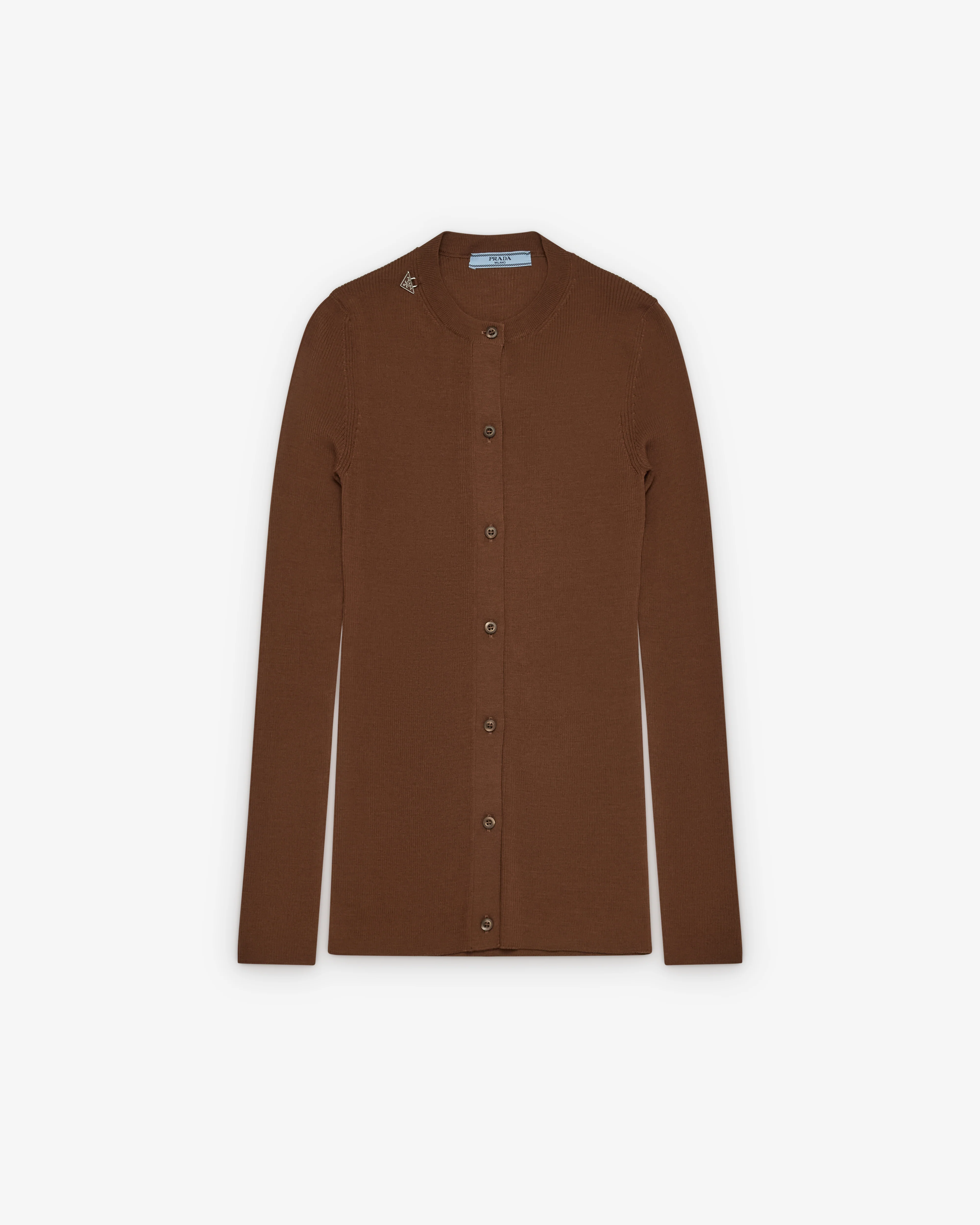 Prada - Women's Cardigan - (Tobacco)