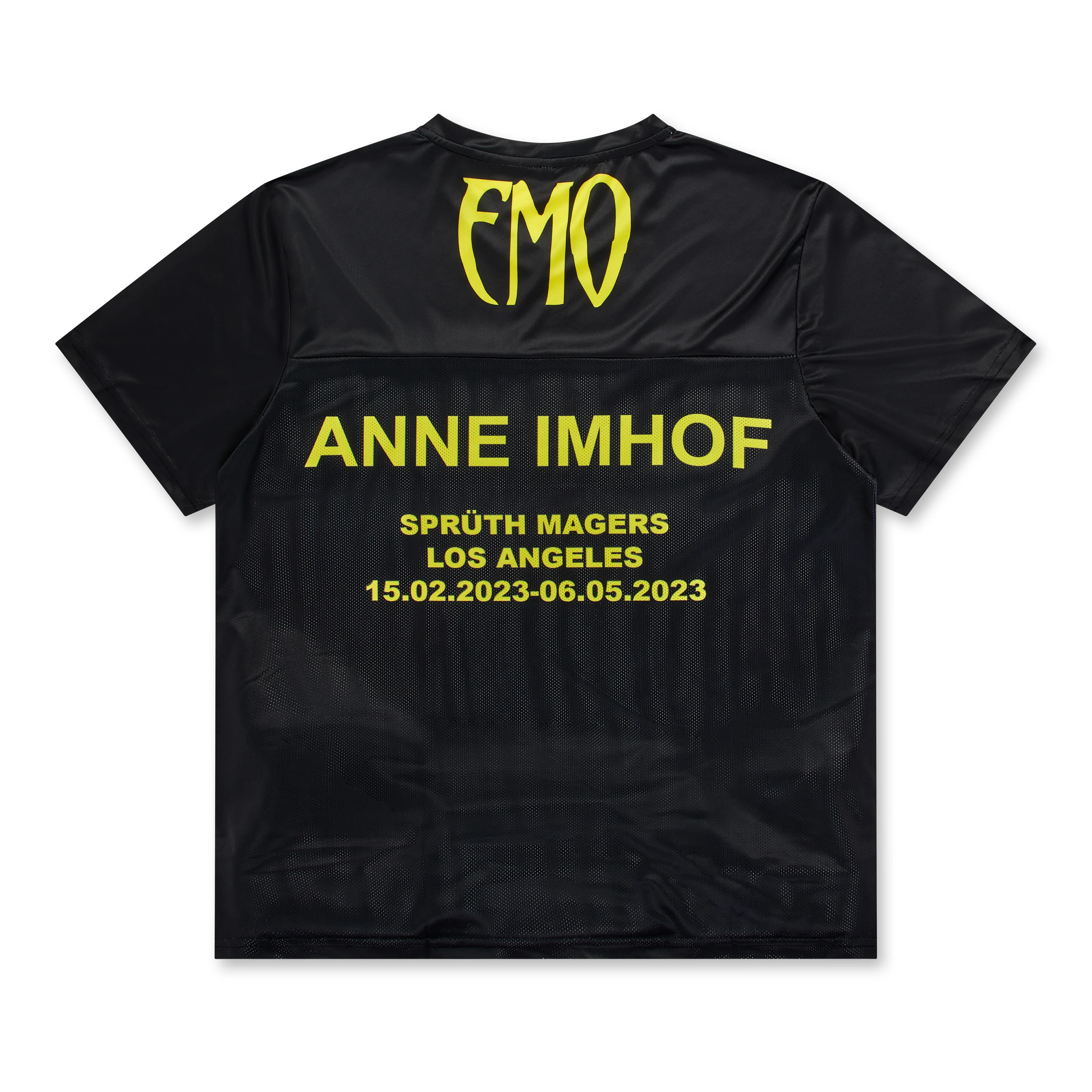 Anne Imhof - Jersey Tee - (Black) - Image 2