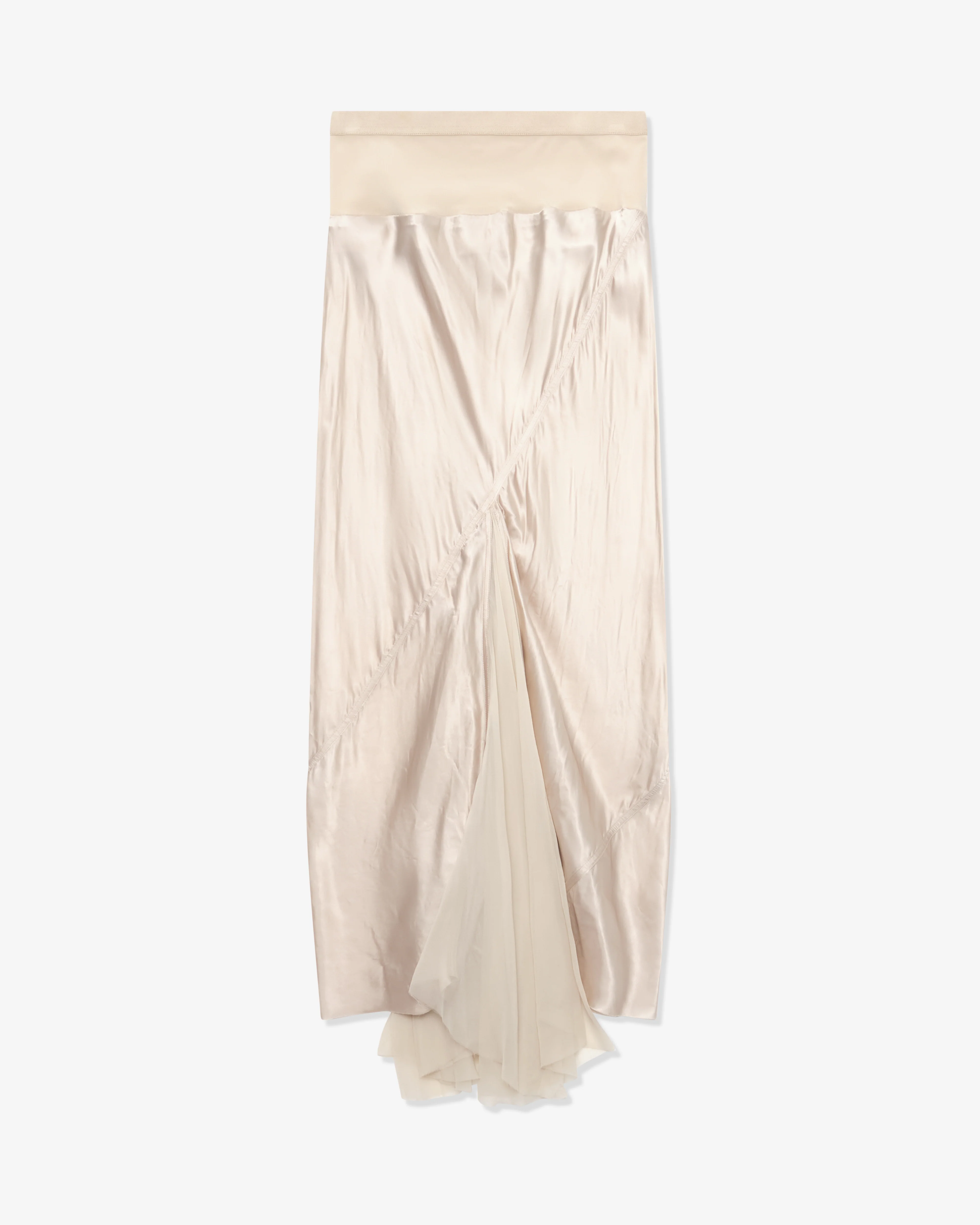Rick Owens - Women's A-Line Bias Skirt - (Sand)