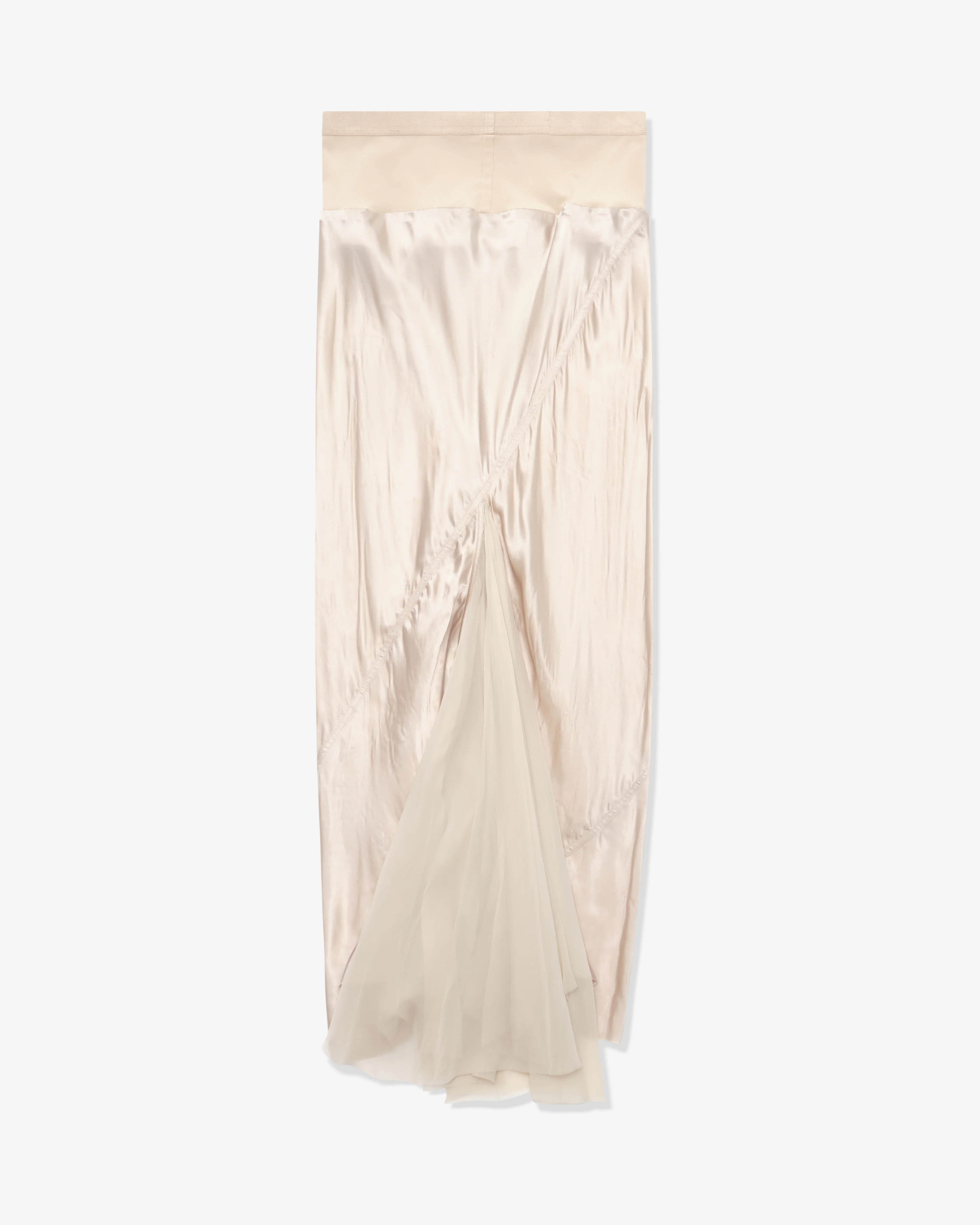 Rick Owens - Women's A-Line Bias Skirt - (Sand) - Image 2