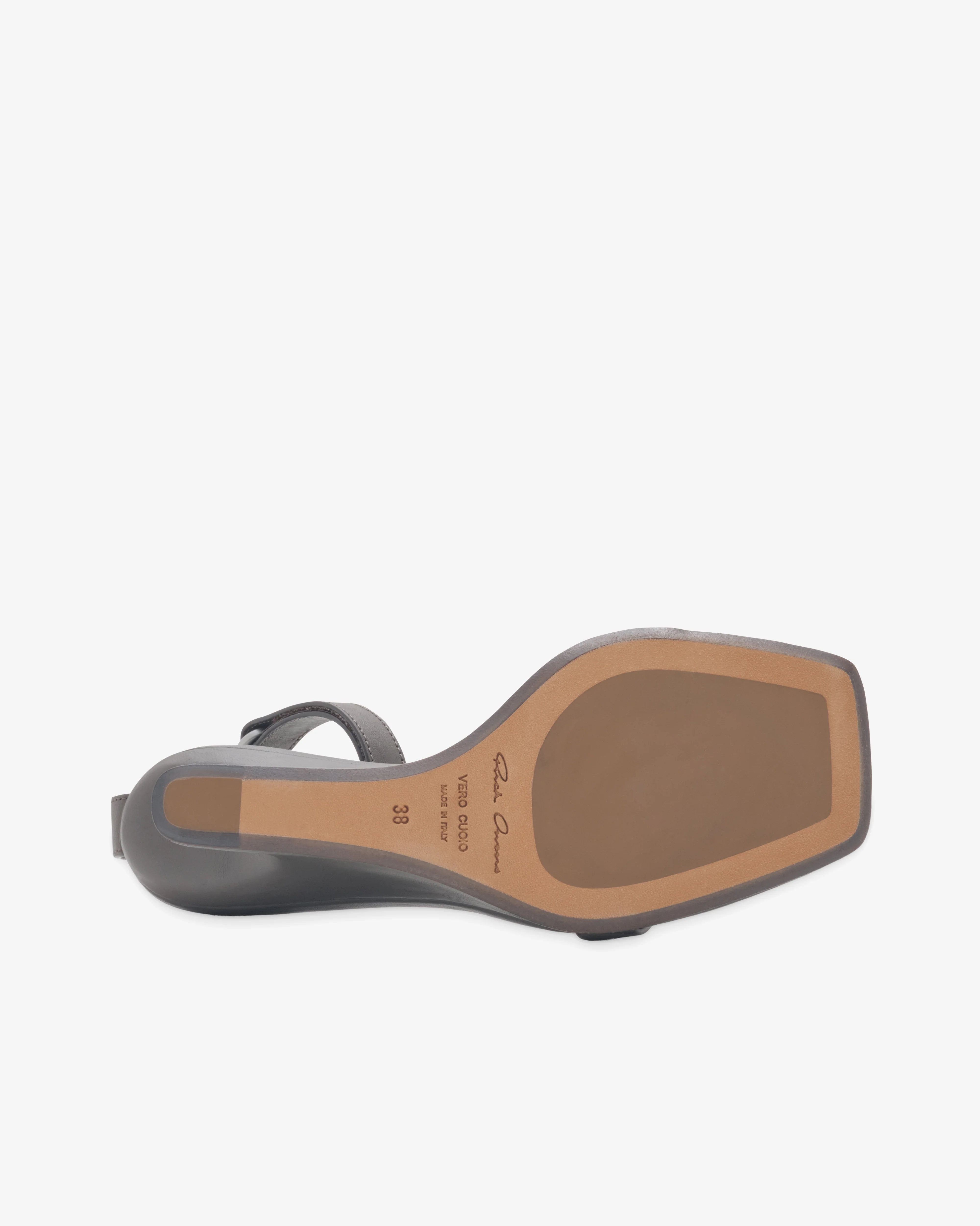 Rick Owens - Women's Cantilever 6 Minimal Sandal - (Dust) - Image 4
