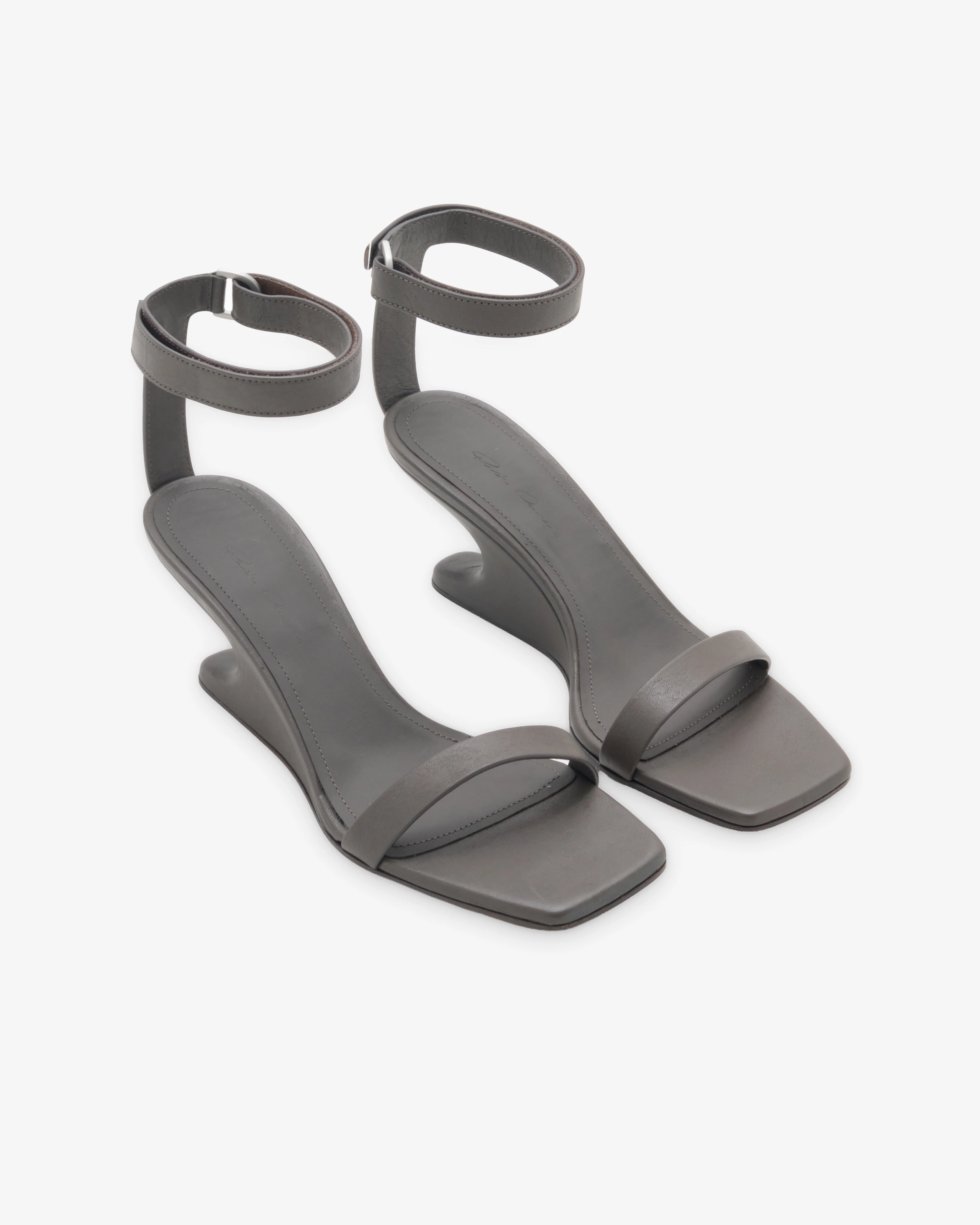 Rick Owens - Women's Cantilever 6 Minimal Sandal - (Dust) - Image 5