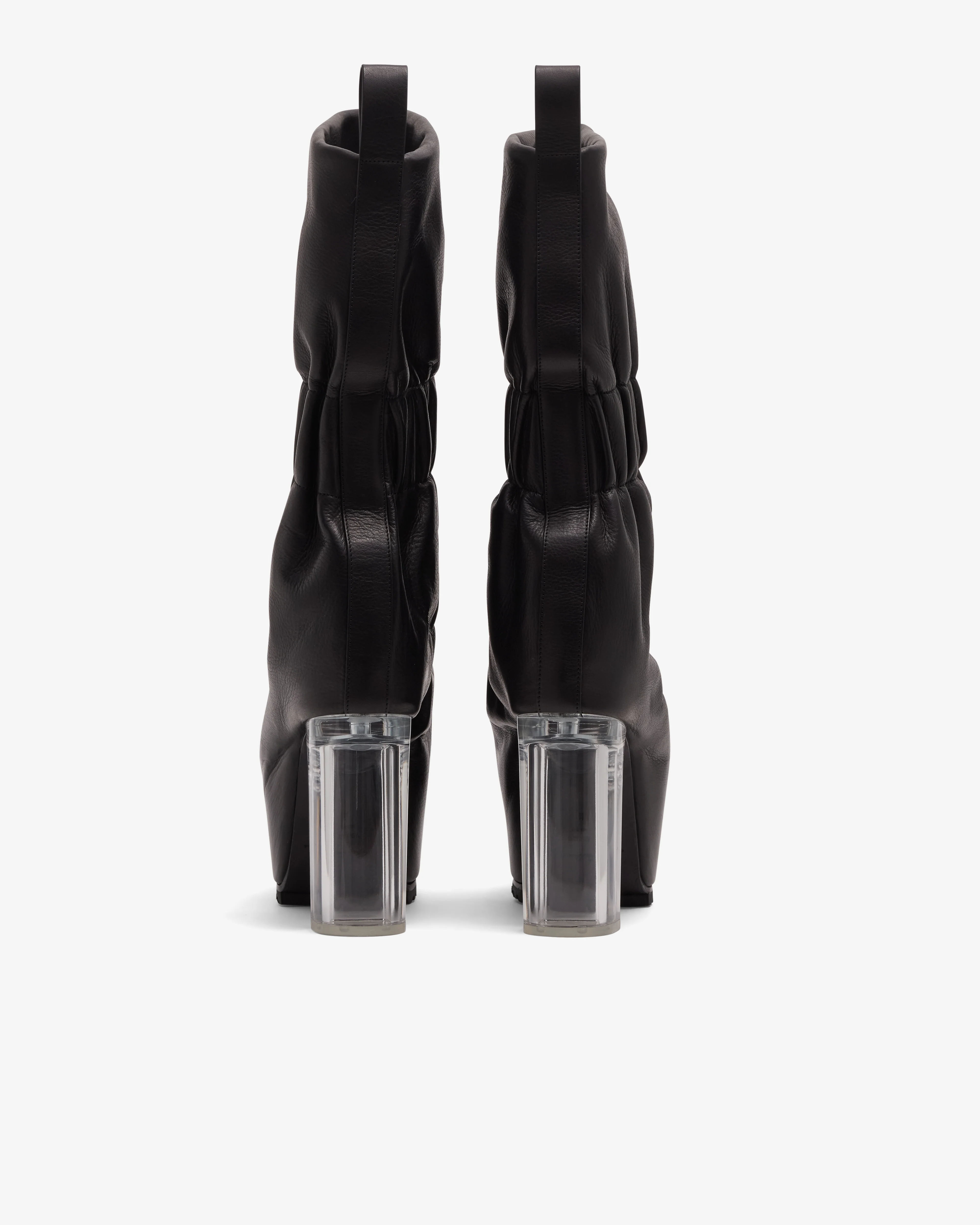 Rick Owens - Women's Cuffed Taquito Pull On - (Black/Clear) - Image 4
