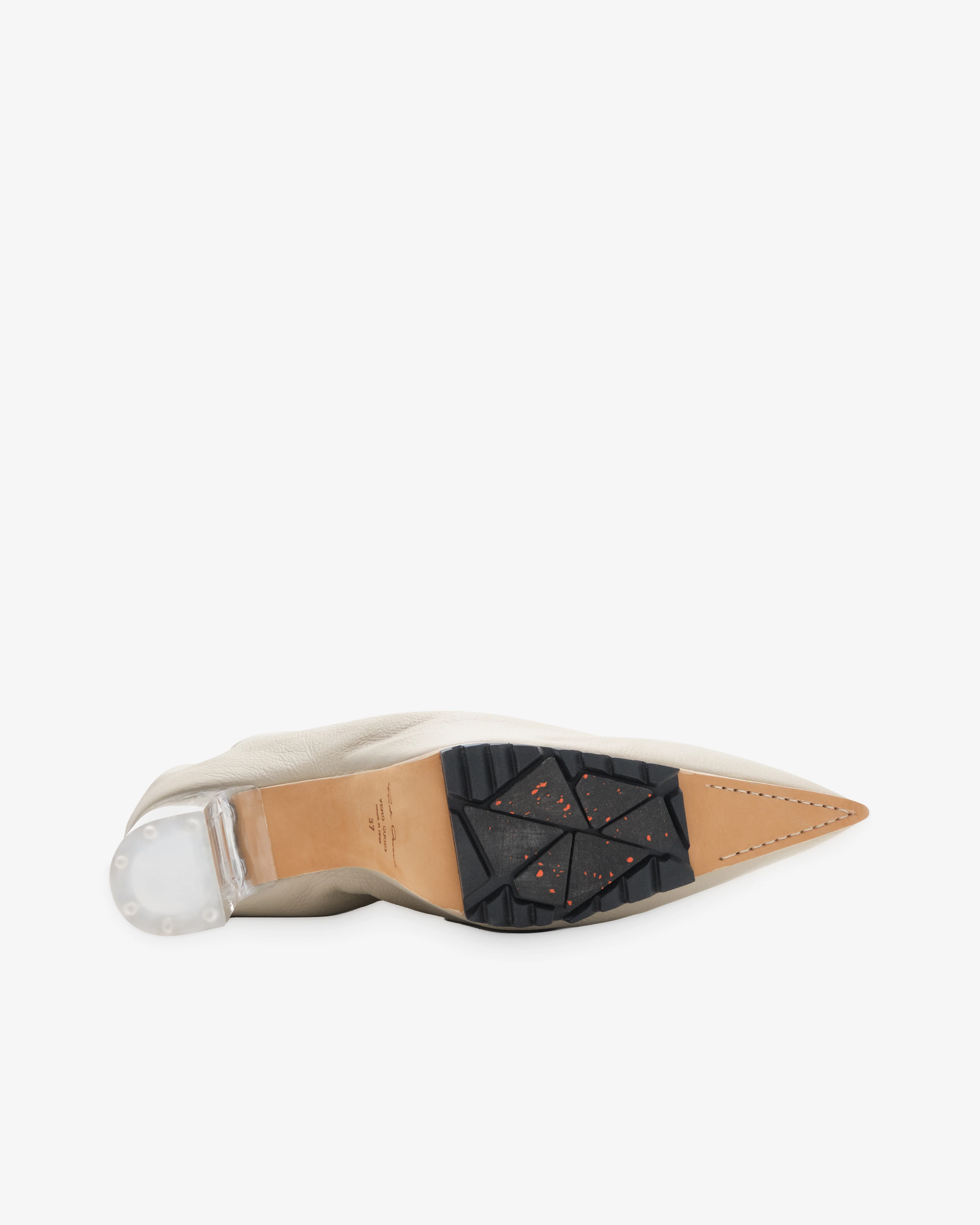 Rick Owens - Women's Cuffed Taquito Pull On - (Sand/Clear) - Image 2